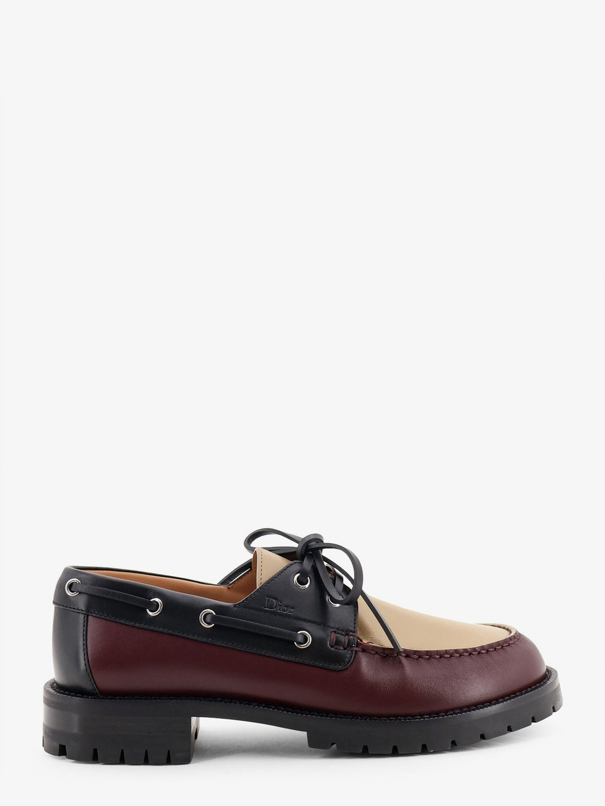Dior Men Archie Lug Leather Moccasin CHRISTIAN DIOR