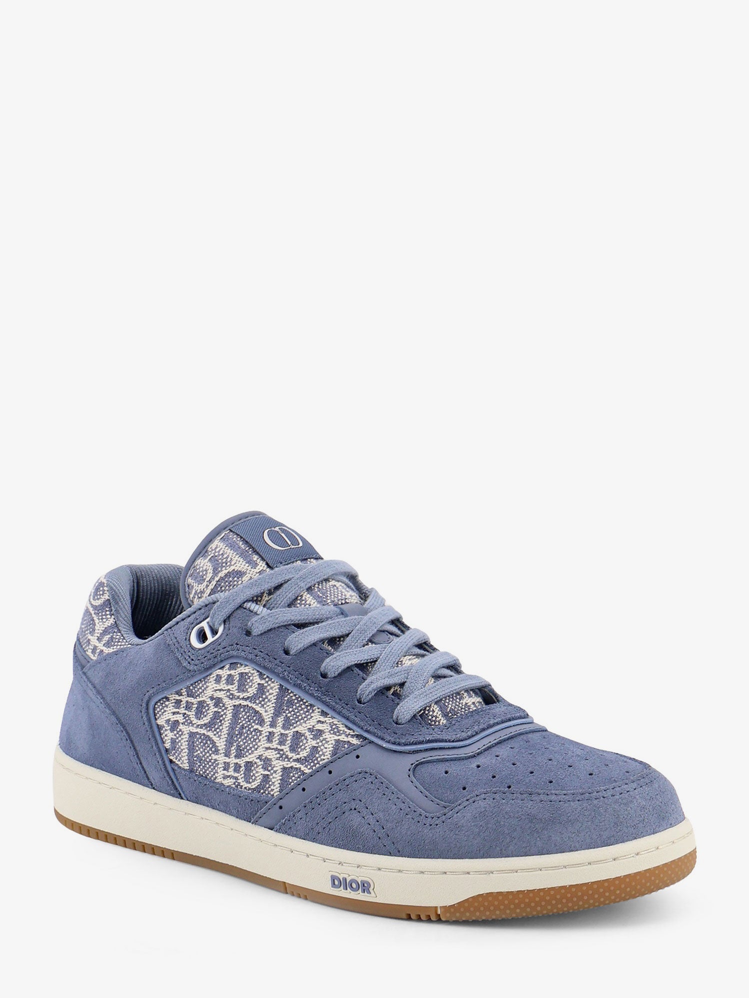 Dior Men B27 Uptown Dior Oblique Jacquard Fabric And Suede Sneakers CHRISTIAN DIOR