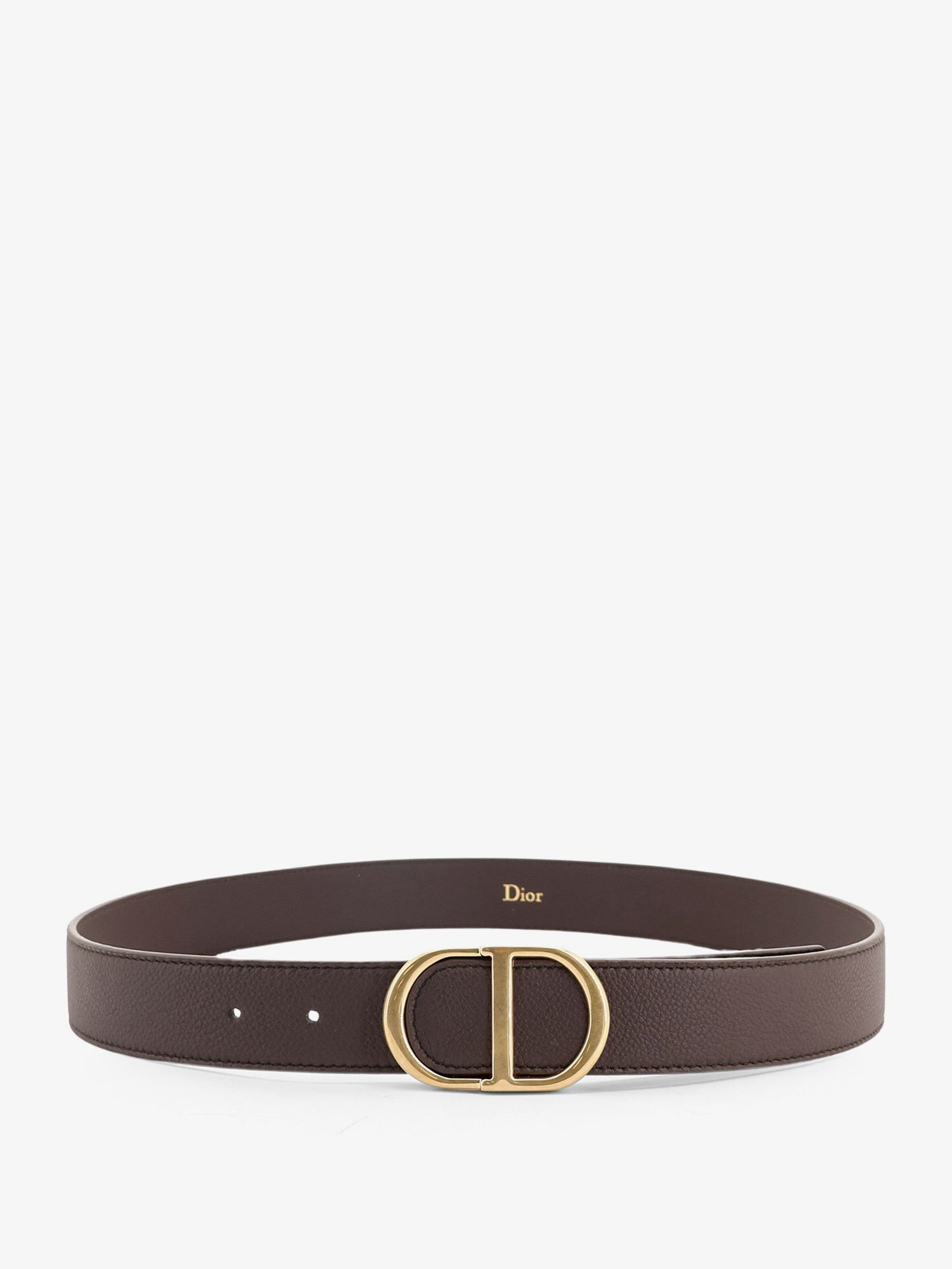 Dior Men Grained Calfskin Belt CHRISTIAN DIOR