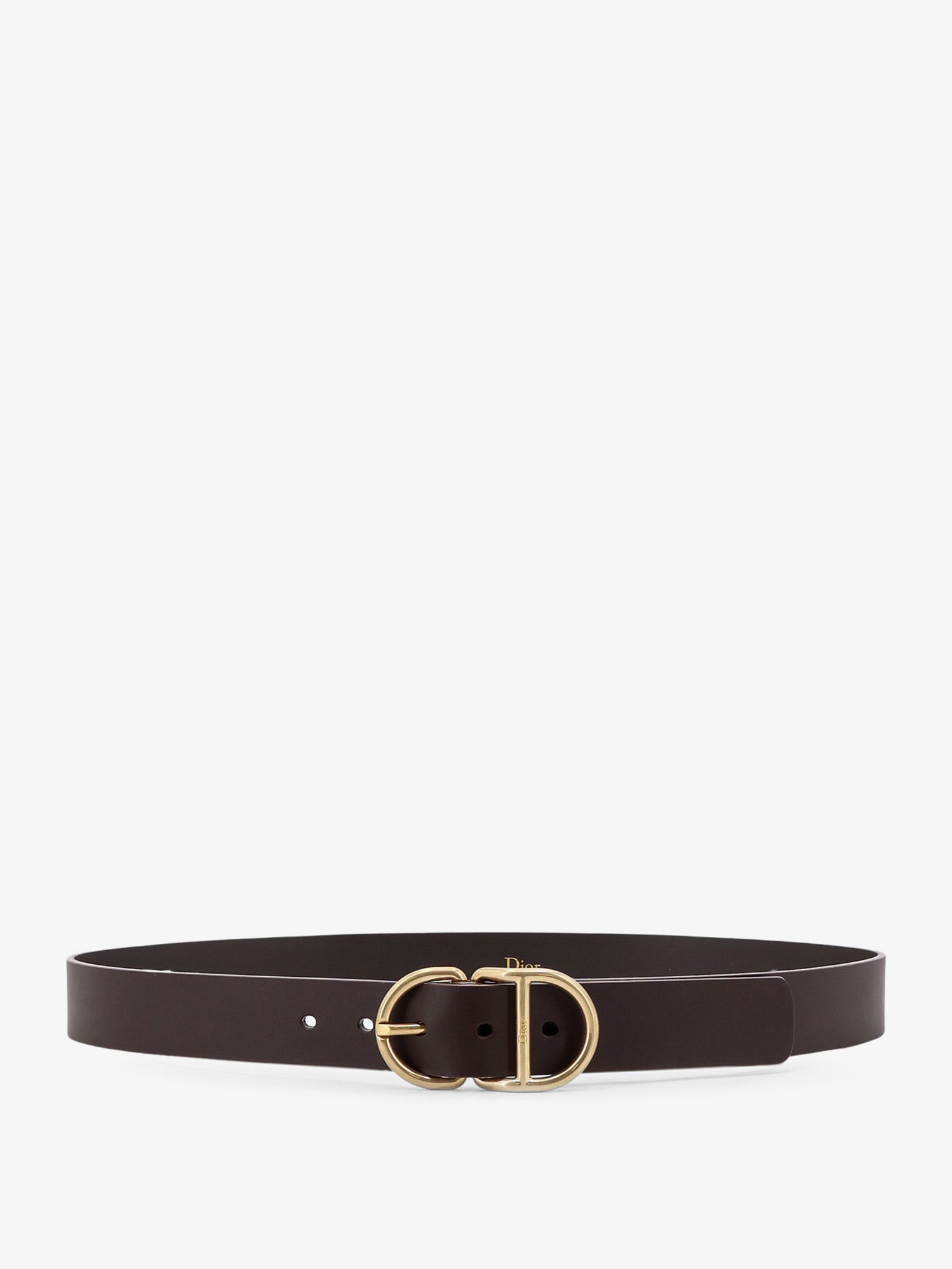 Dior Men Leather Belt With Cd Buckle CHRISTIAN DIOR