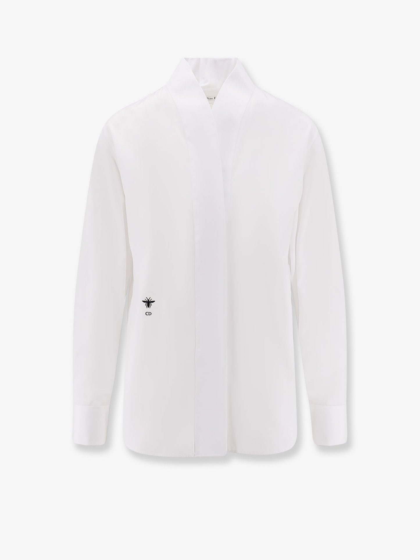 Dior Women Cotton Shirt With Embroidery CHRISTIAN DIOR