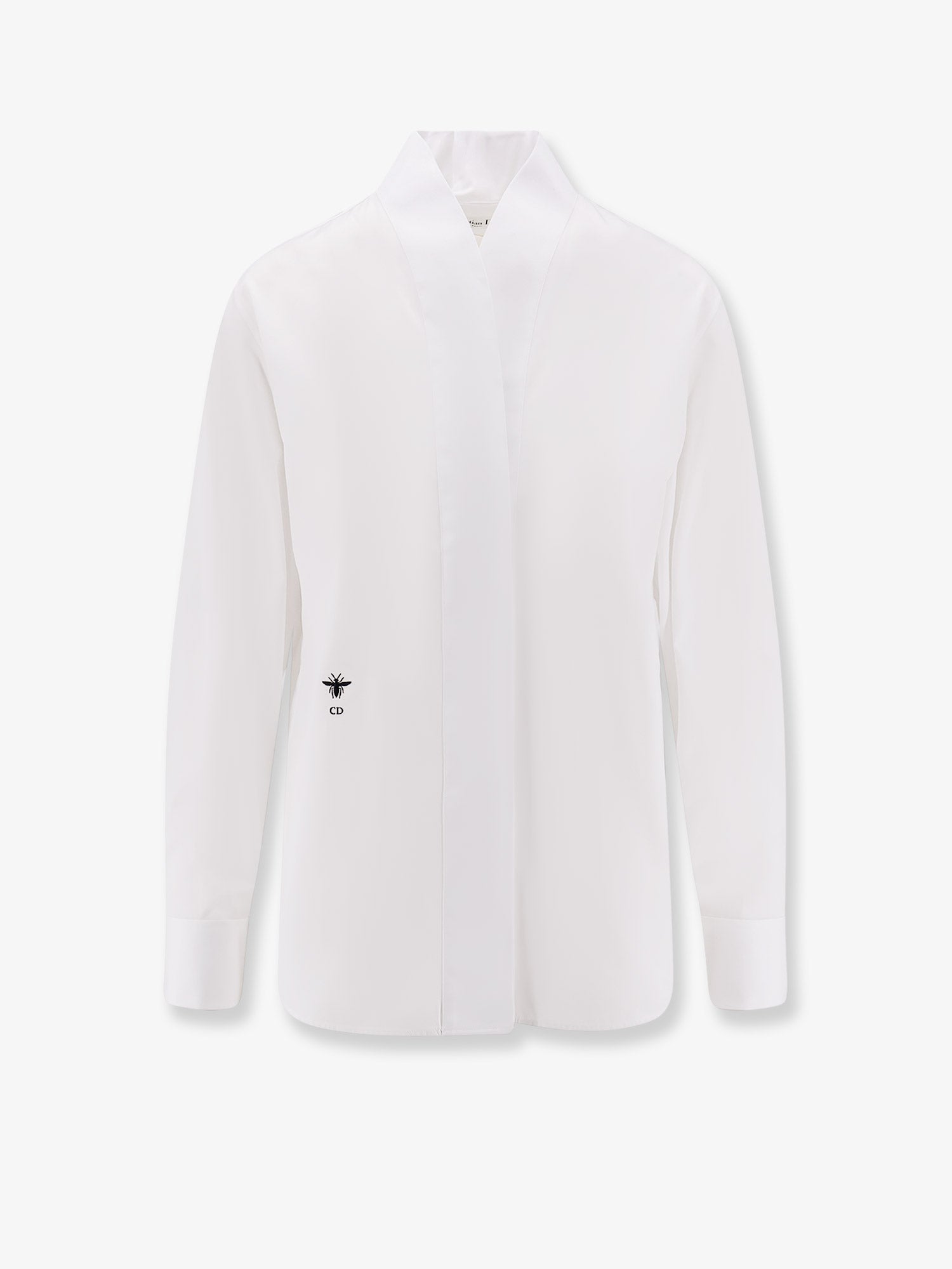 Dior Women Cotton Shirt With Embroidery CHRISTIAN DIOR