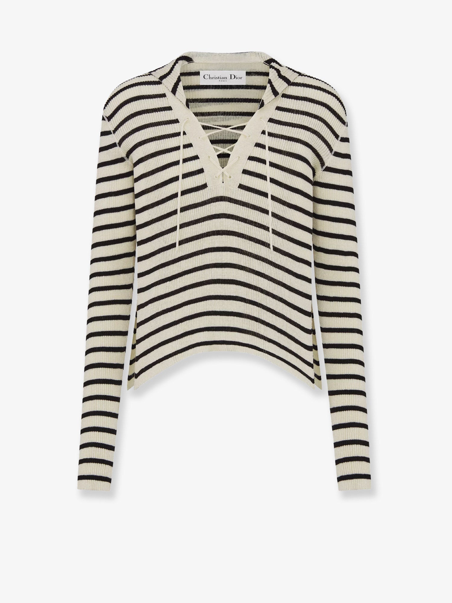 Dior Women Dioriviera Striped Linen And Silk Sweater CHRISTIAN DIOR