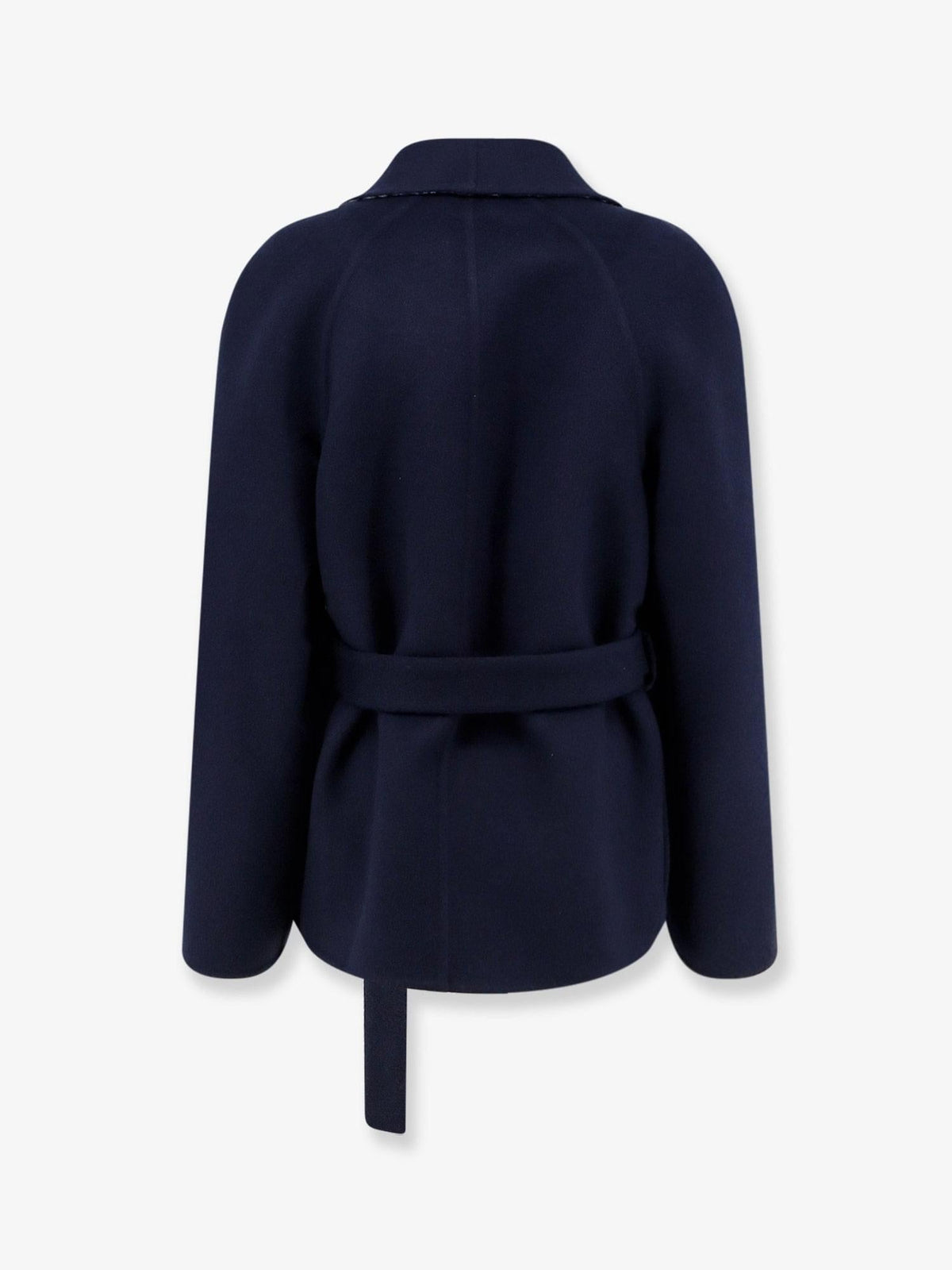 Christian Dior Women Dior Women Double-Breasted Virgin Wool And Silk Caban CHRISTIAN DIOR