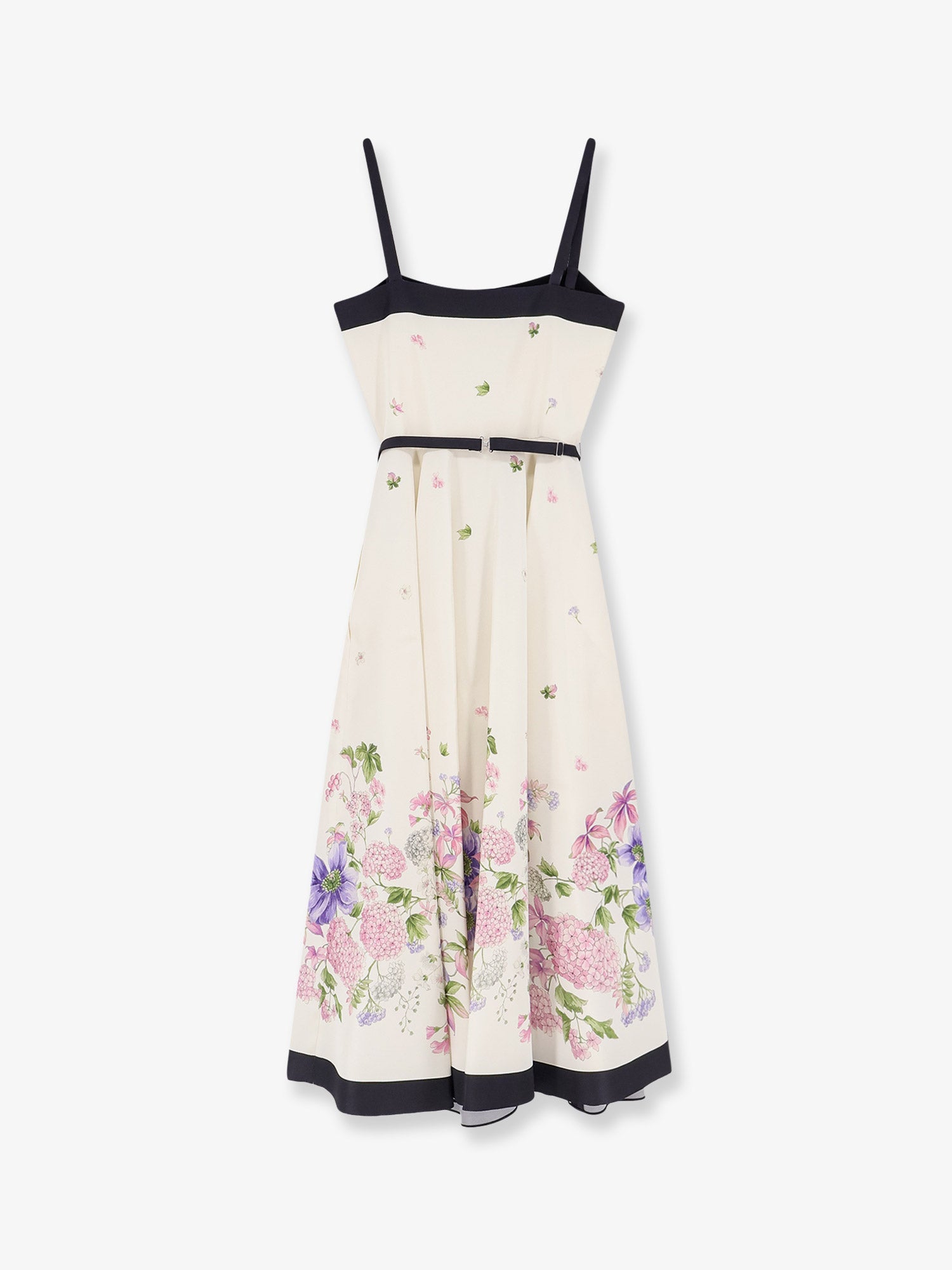 Dior Women Silk Dress With Multicolor Print CHRISTIAN DIOR