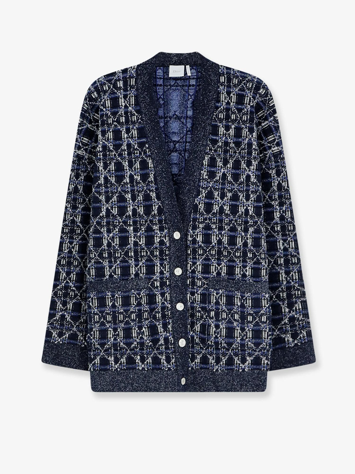 Dior Women Cannage Oversize Cardigan CHRISTIAN DIOR