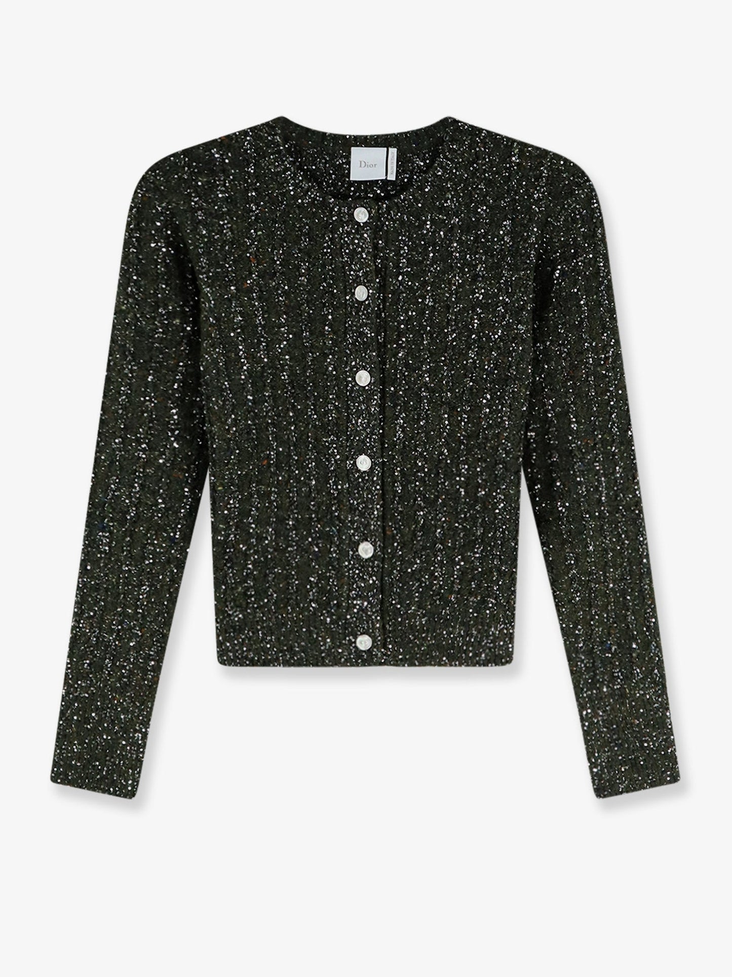 Dior Women Virgin Wool And Cashmere Blend Tweed Blazer CHRISTIAN DIOR