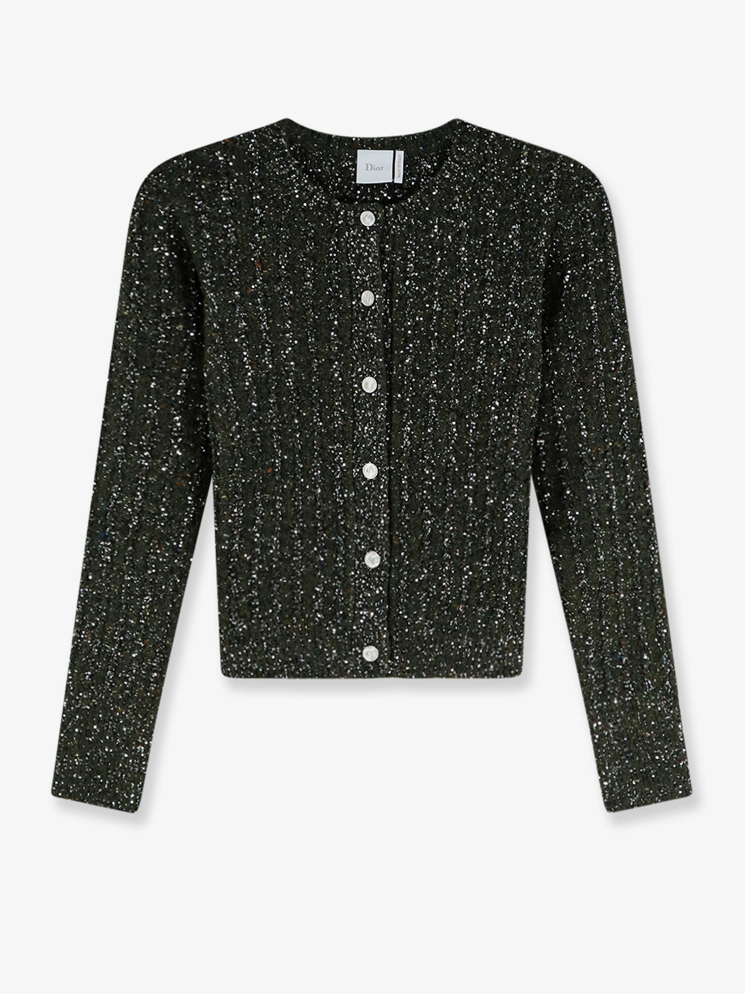 Dior Women Virgin Wool And Cashmere Blend Tweed Blazer CHRISTIAN DIOR