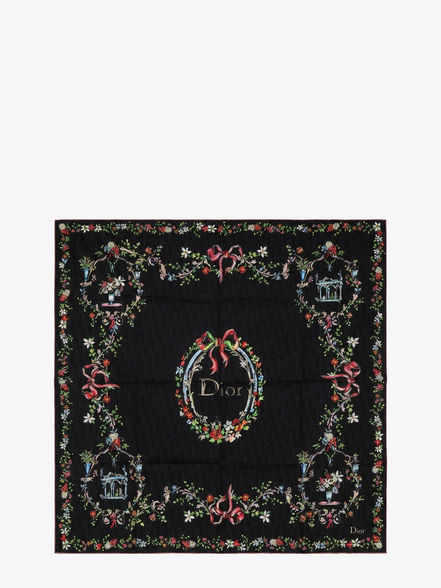 Dior Women Dior Arabesque Dioriviera 90 Silk Foulard CHRISTIAN DIOR