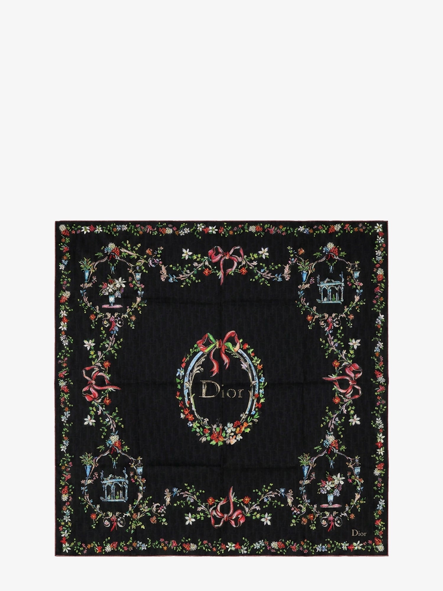Dior Women Dior Arabesque Dioriviera 90 Silk Foulard CHRISTIAN DIOR
