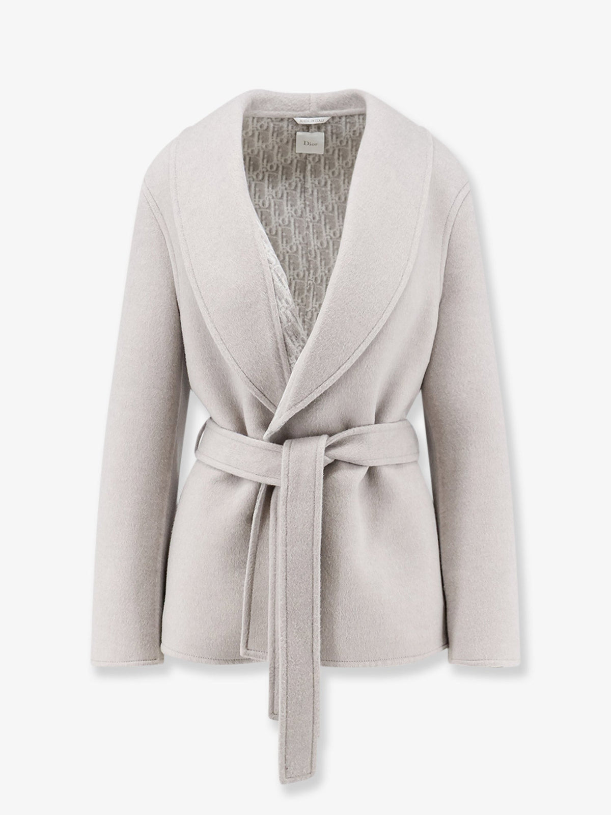Dior Women Short Virgin Wool Coat CHRISTIAN DIOR