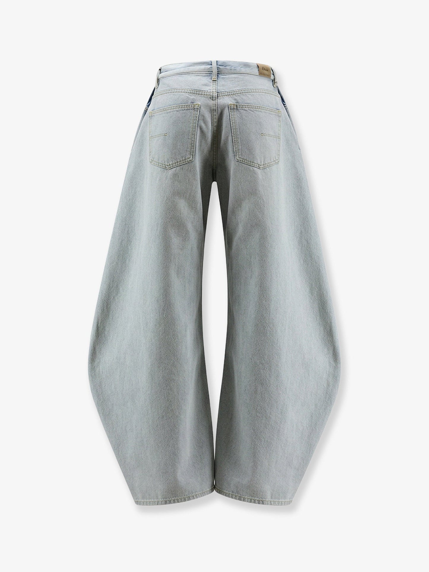Dior Women Blue Denim Loose Jeans CHRISTIAN DIOR