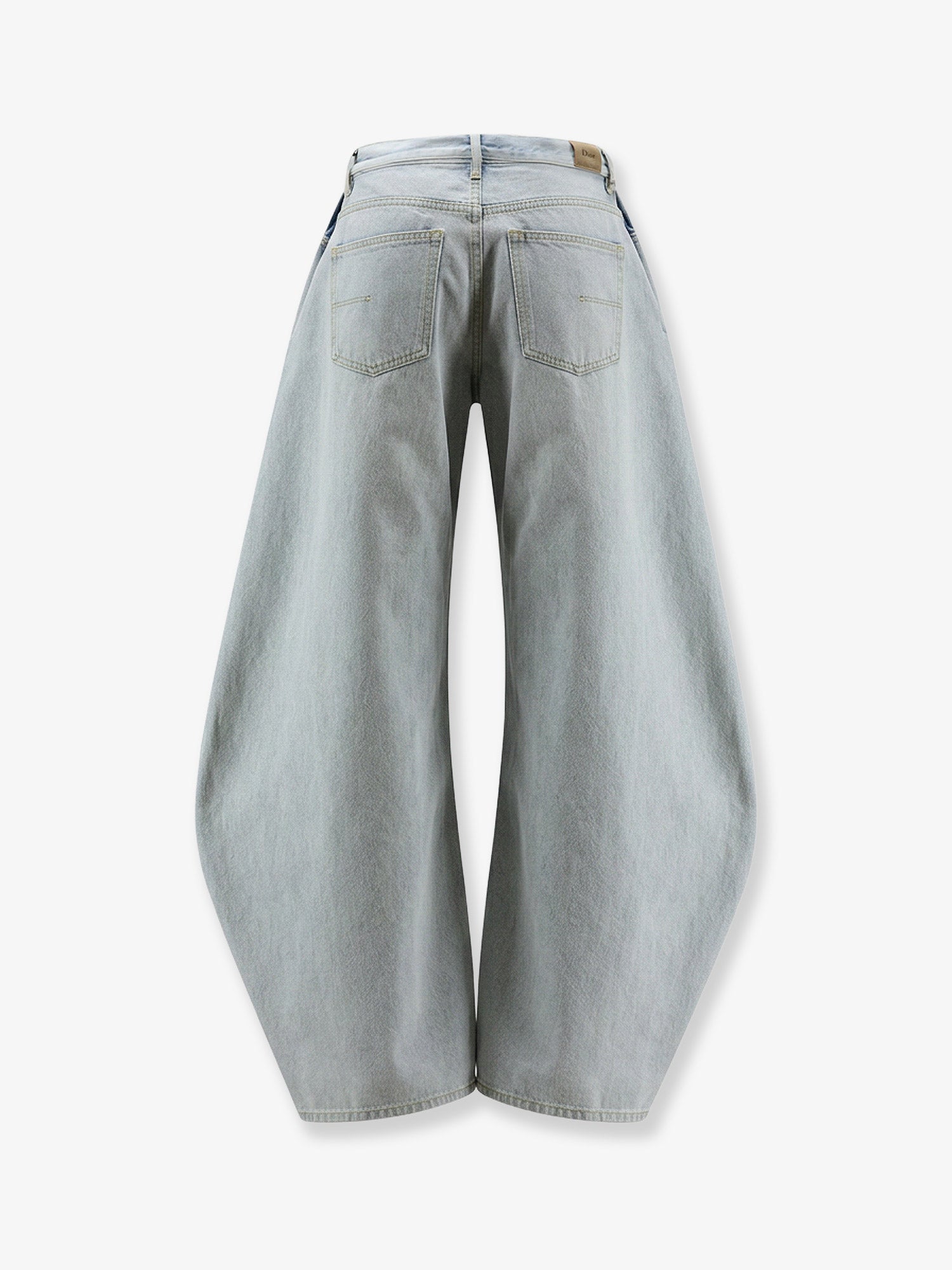 Dior Women Blue Denim Loose Jeans CHRISTIAN DIOR
