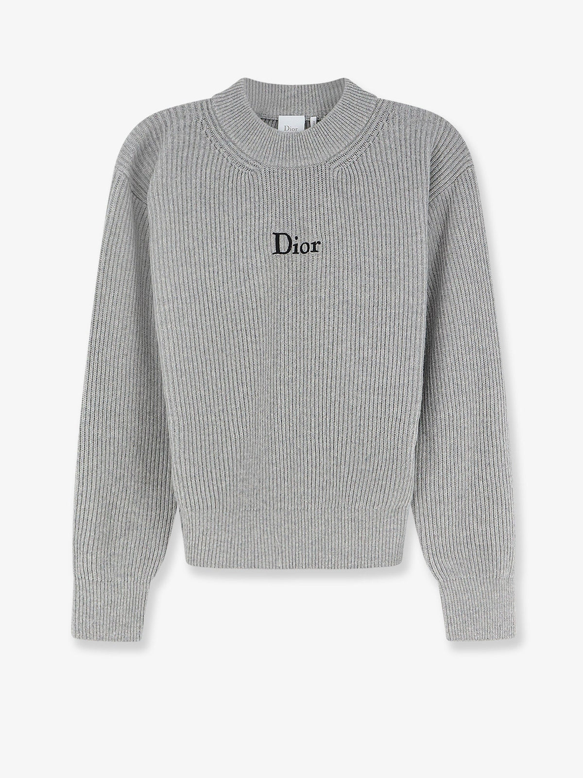 Dior Women Ribbed Wool And Cashmere Blend Sweater CHRISTIAN DIOR