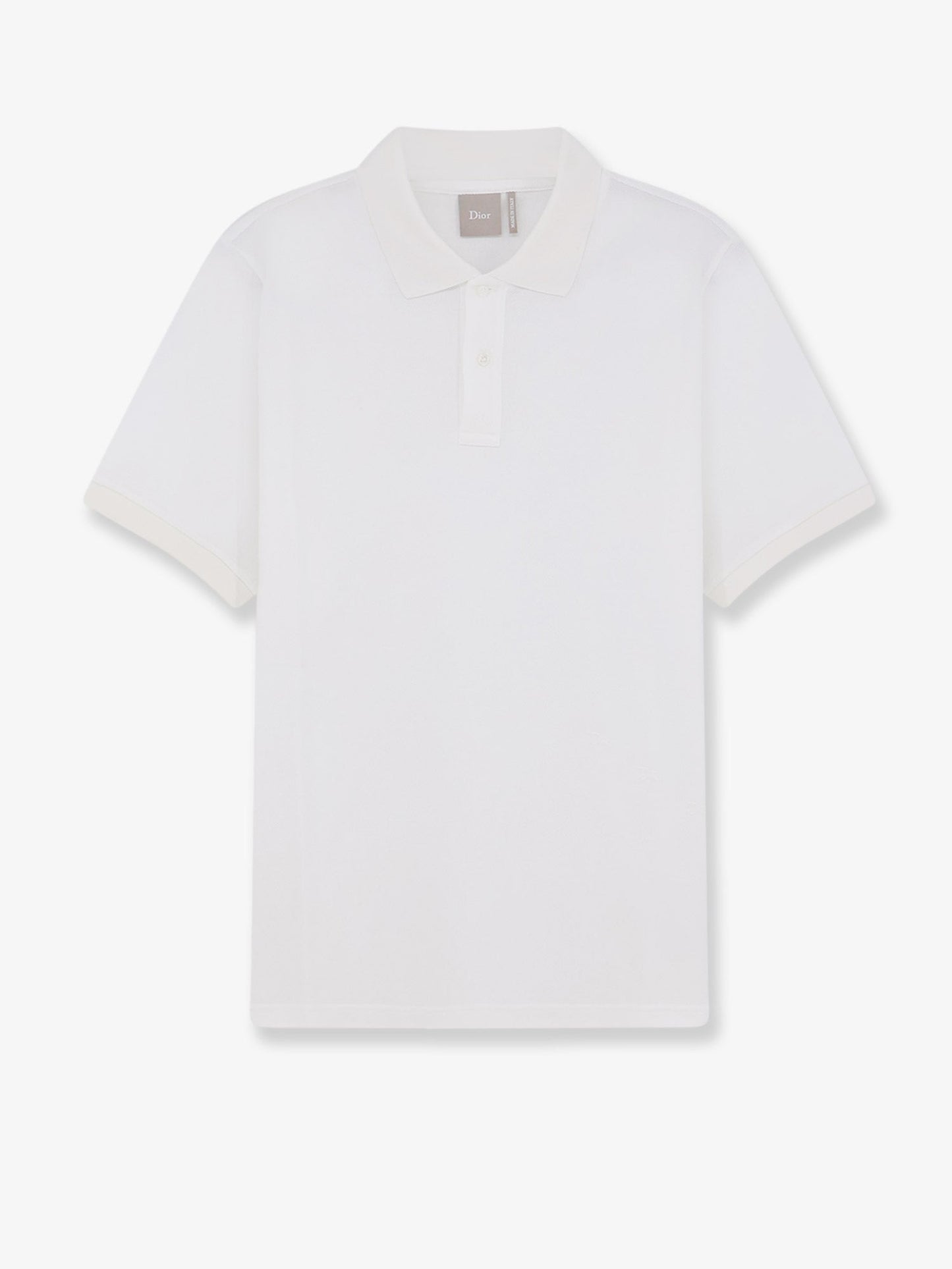 Dior Men Cotton And Silk Polo Shirt CHRISTIAN DIOR