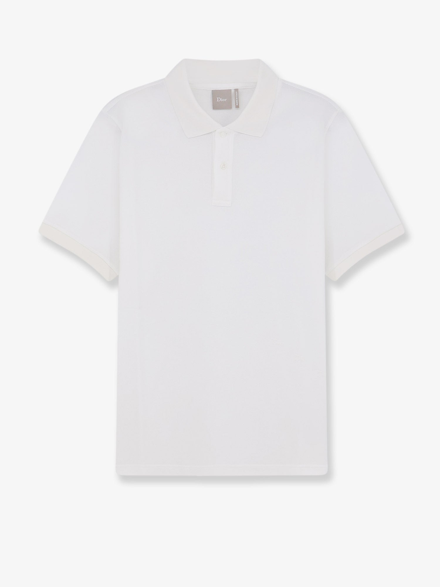 Dior Men Cotton And Silk Polo Shirt CHRISTIAN DIOR