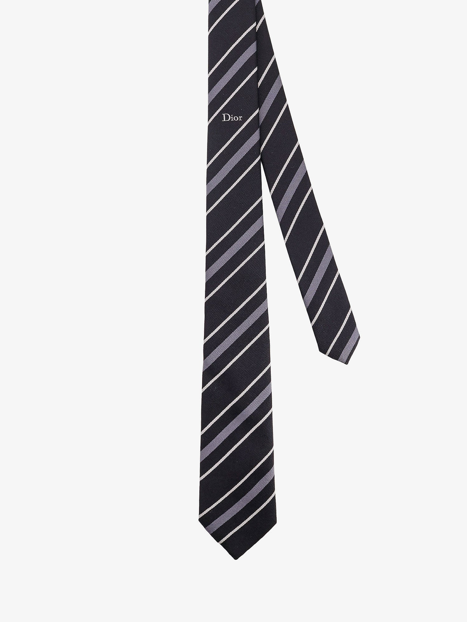 Dior Men Dior Regimental Silk Tie CHRISTIAN DIOR