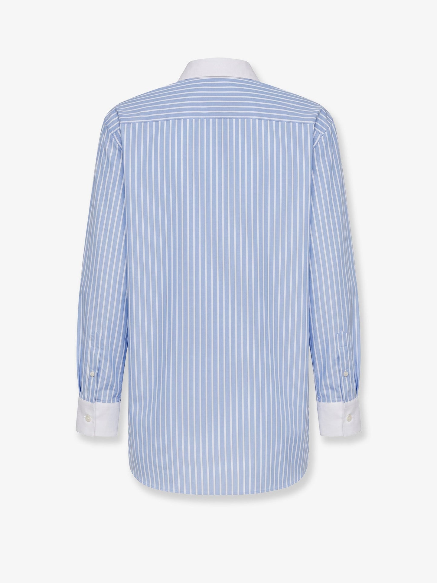 Dior Men Cotton Shirt With Dior Embroidery CHRISTIAN DIOR