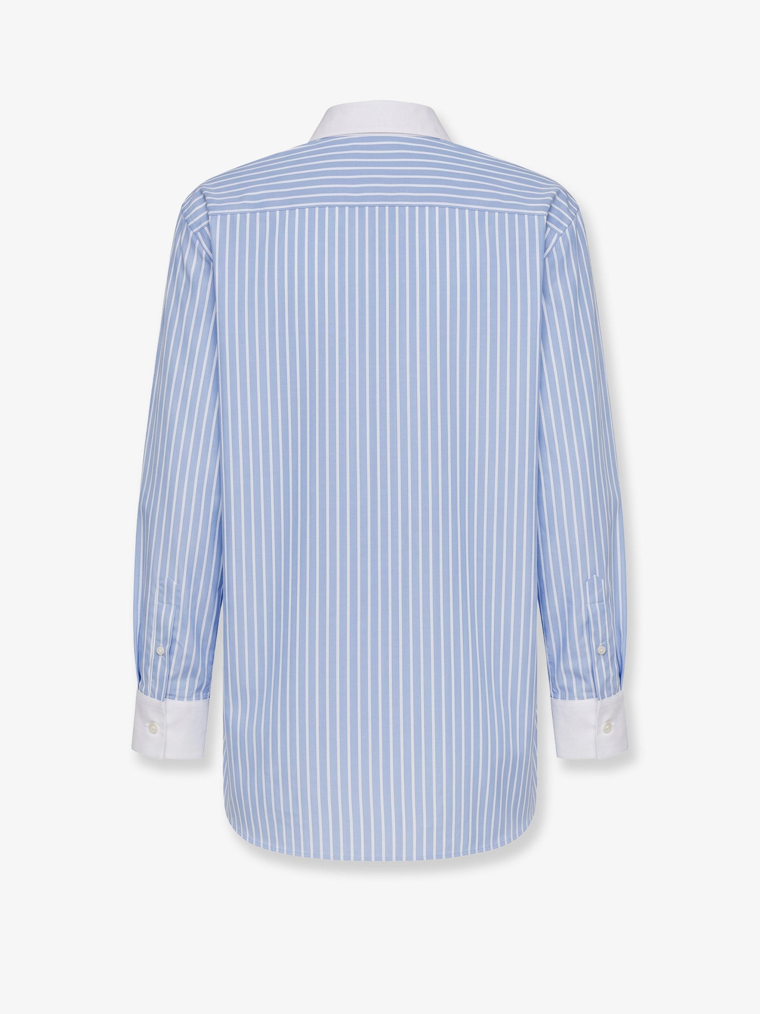 Dior Men Cotton Shirt With Dior Embroidery CHRISTIAN DIOR