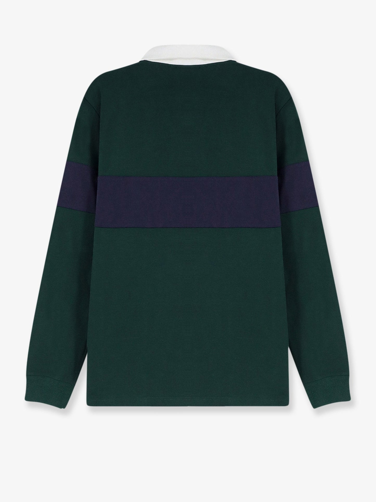 Dior Men Cotton Polo Rugby With Dior Embroidery