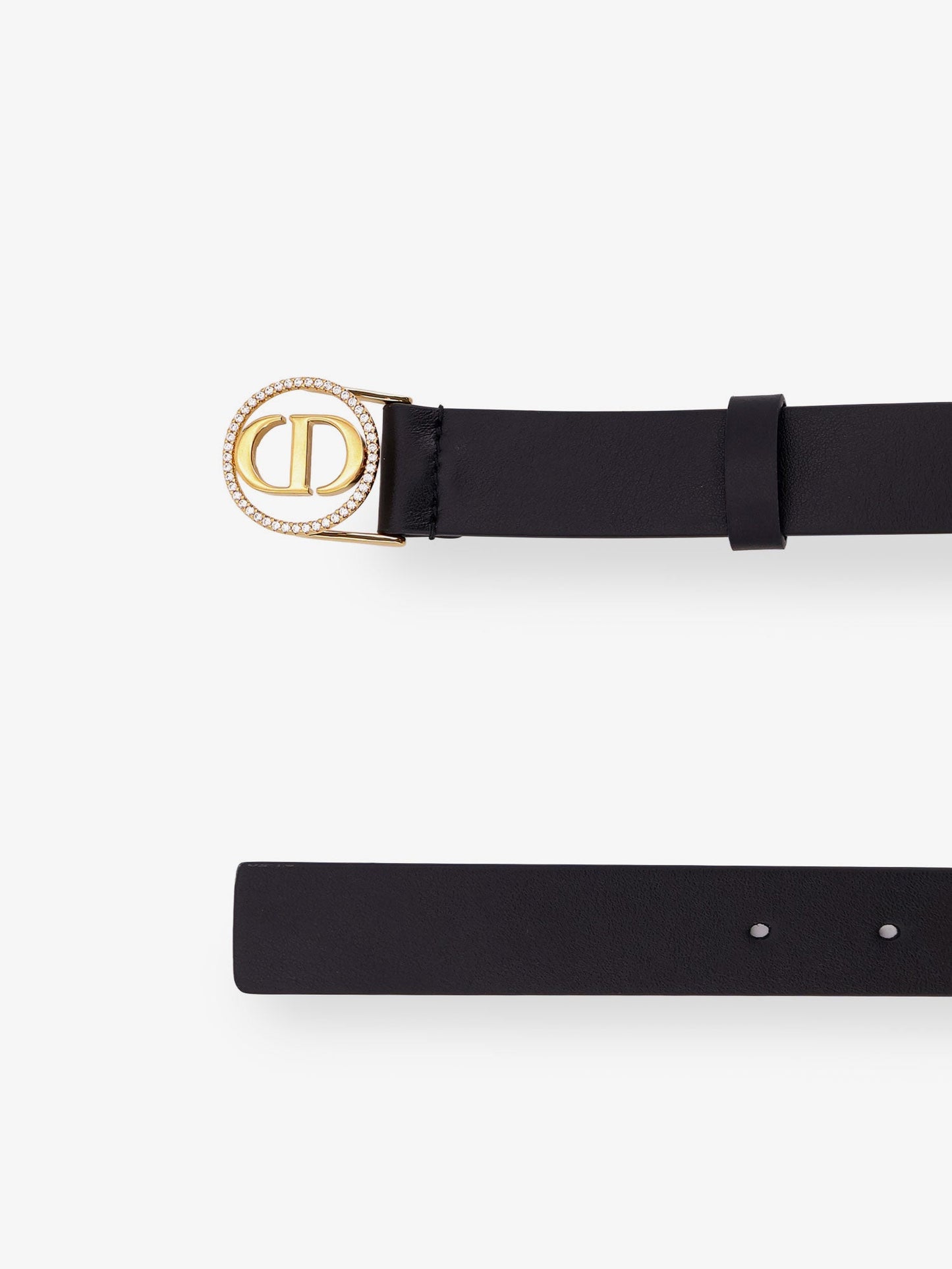 Dior Women 30 Montaigne Leather Belt CHRISTIAN DIOR