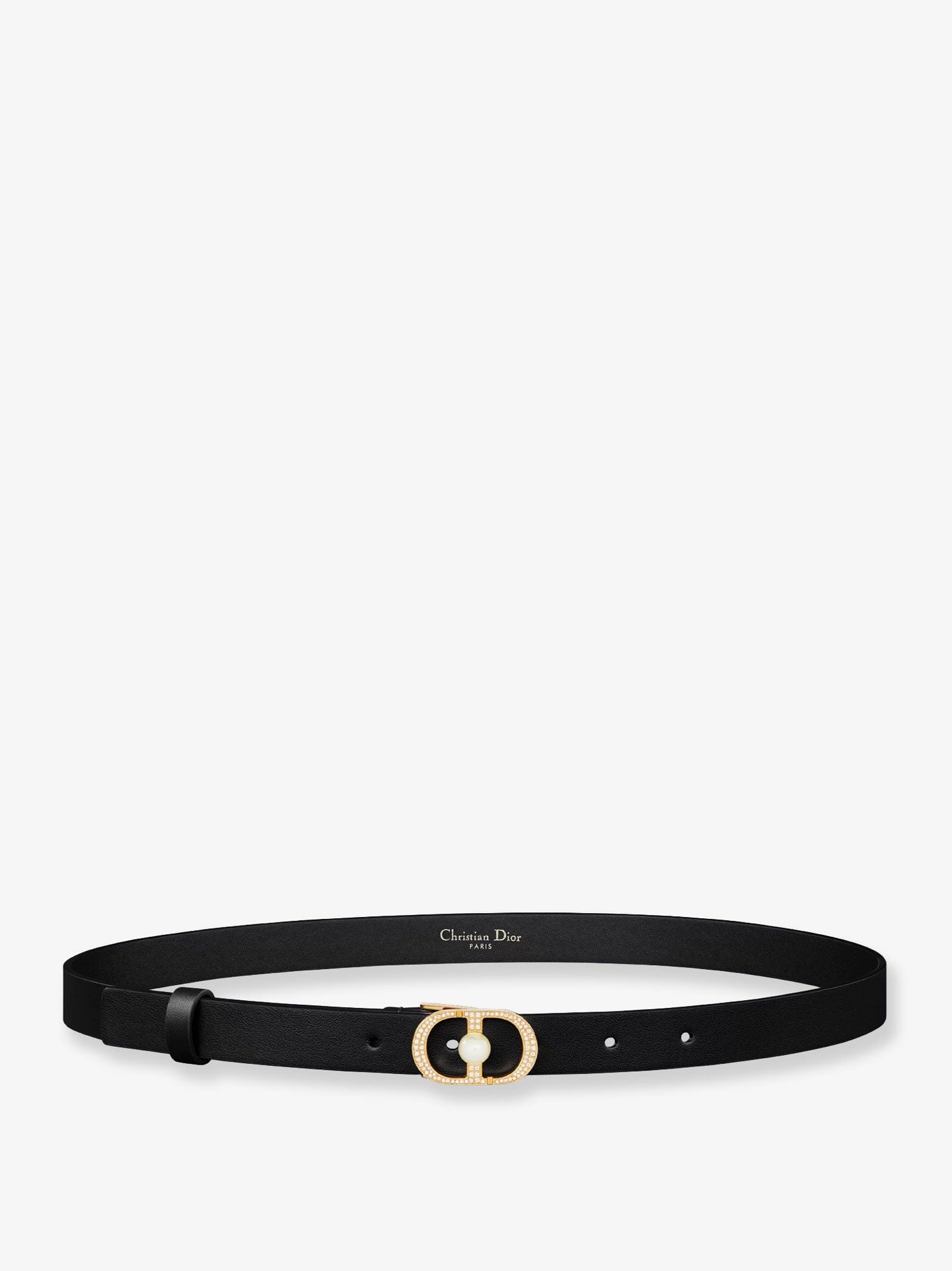 Dior Women 30 Montaigne Jolie Leather Belt CHRISTIAN DIOR