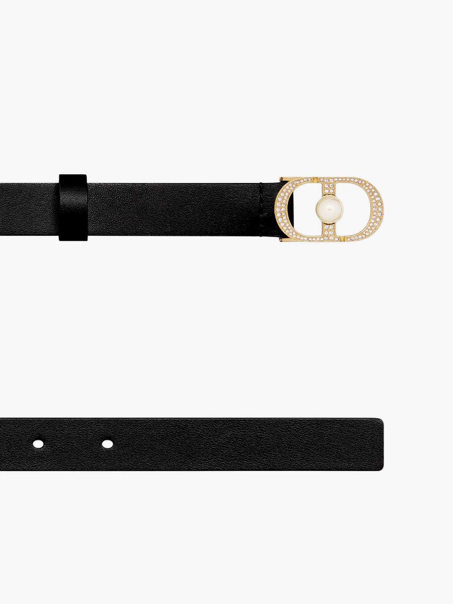 Dior Women 30 Montaigne Jolie Leather Belt CHRISTIAN DIOR