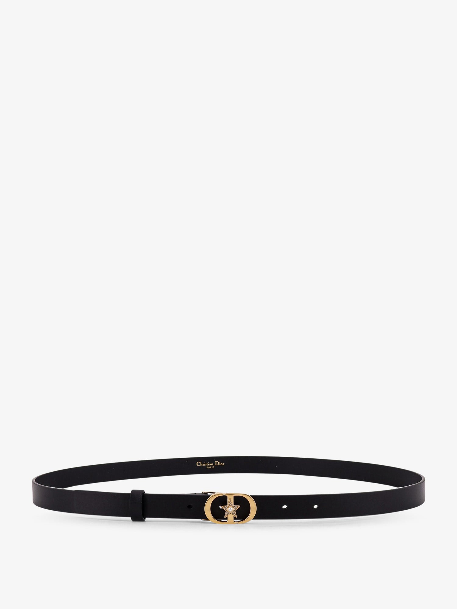 Dior Women Lucky 30 Montaigne Star Leather Belt CHRISTIAN DIOR