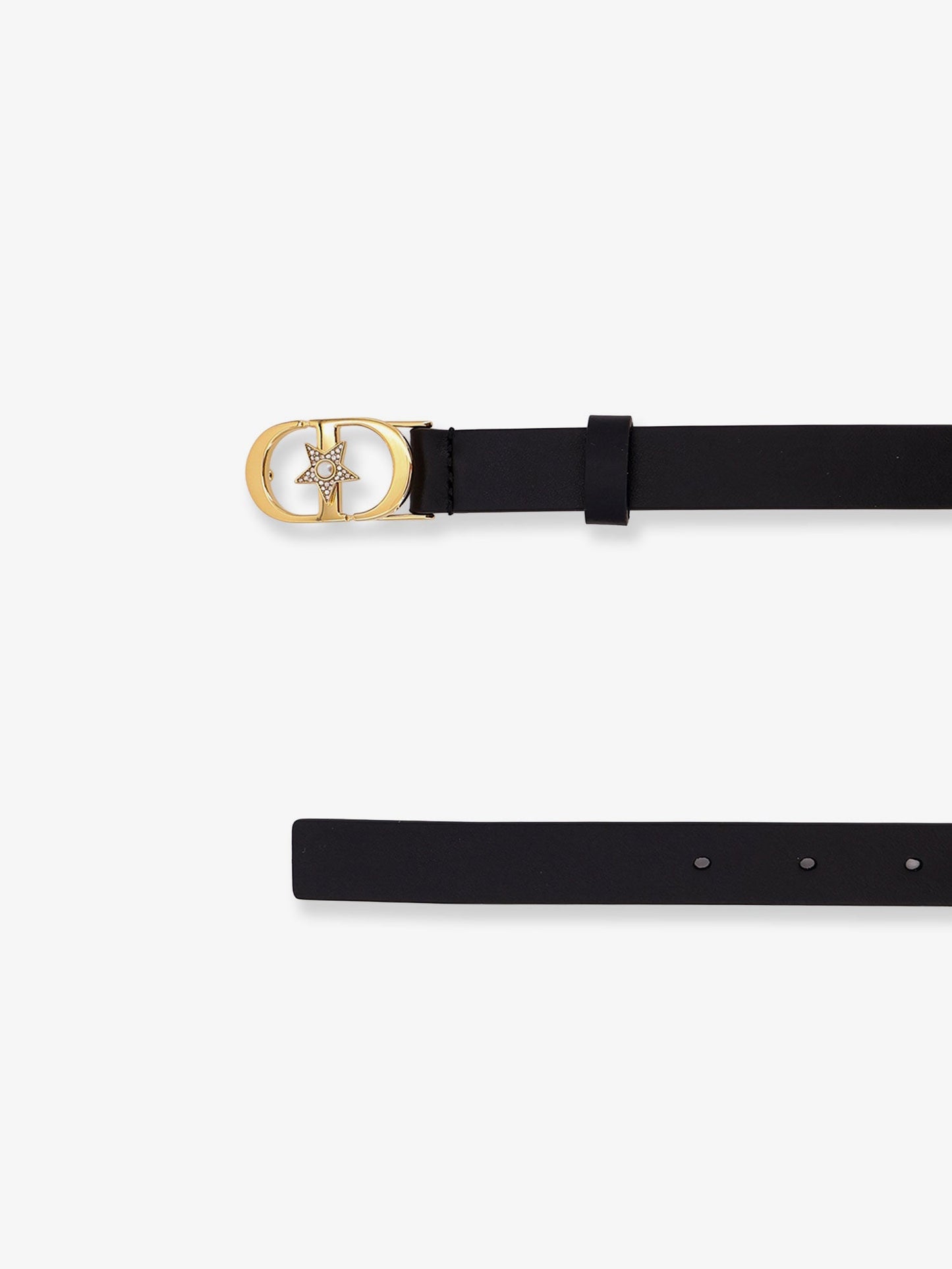 Dior Women Lucky 30 Montaigne Star Leather Belt CHRISTIAN DIOR