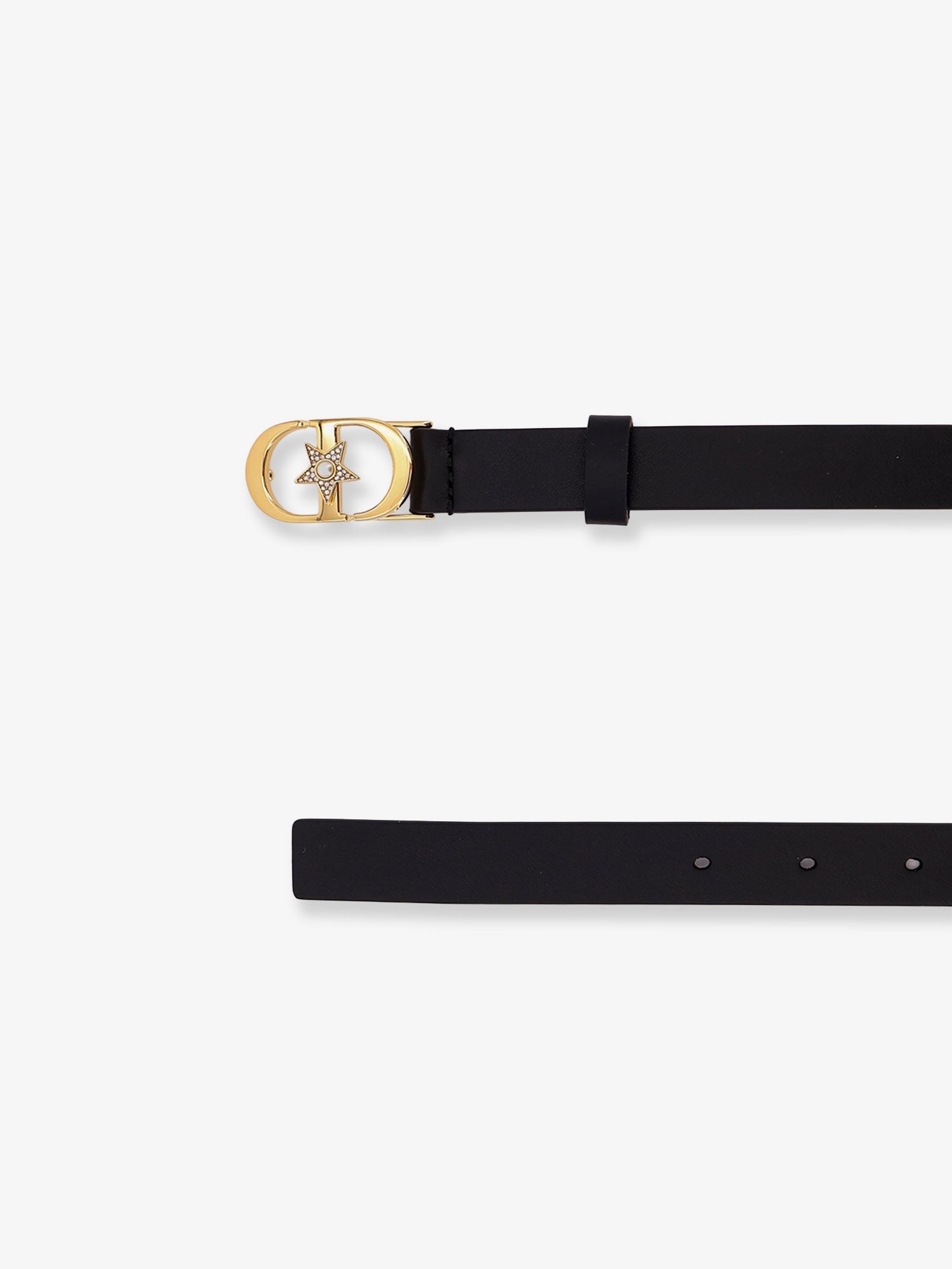 Dior Women Lucky 30 Montaigne Star Leather Belt CHRISTIAN DIOR