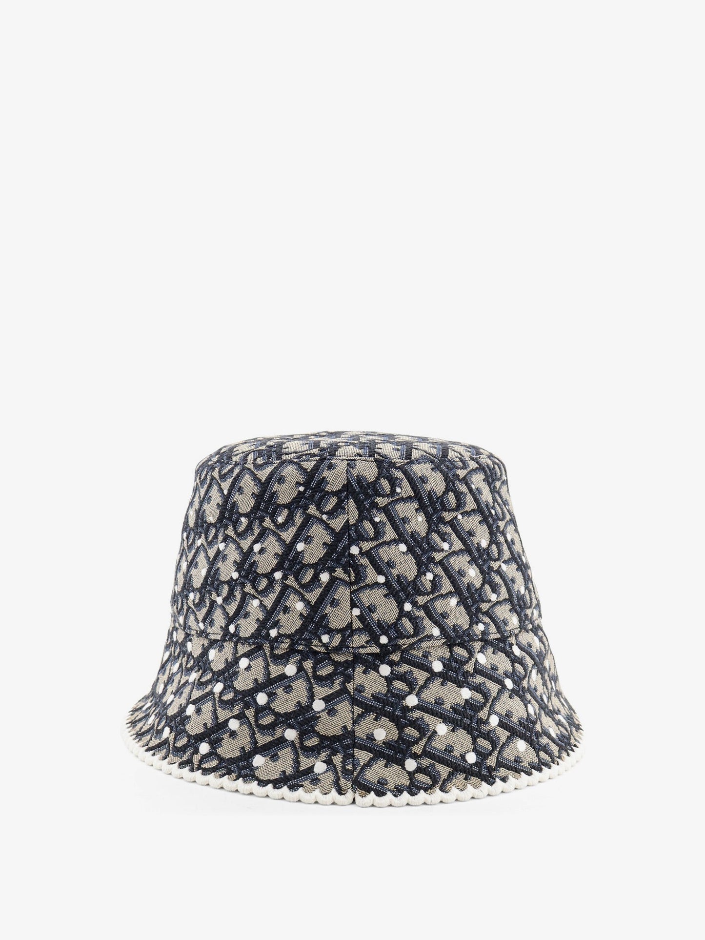 Dior Women Teddy-D Polkadior Oblique Narrow-Brimmed Bucket Hat CHRISTIAN DIOR