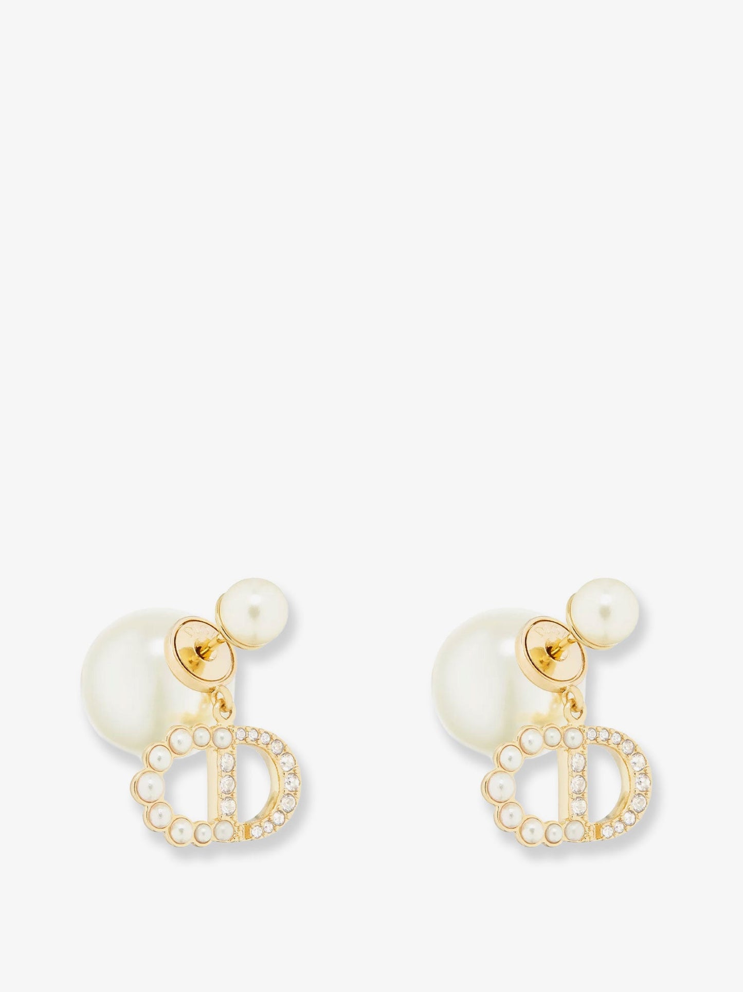 Dior Women Dior Tribales Metal Earrings With Gold Finish Metal CHRISTIAN DIOR