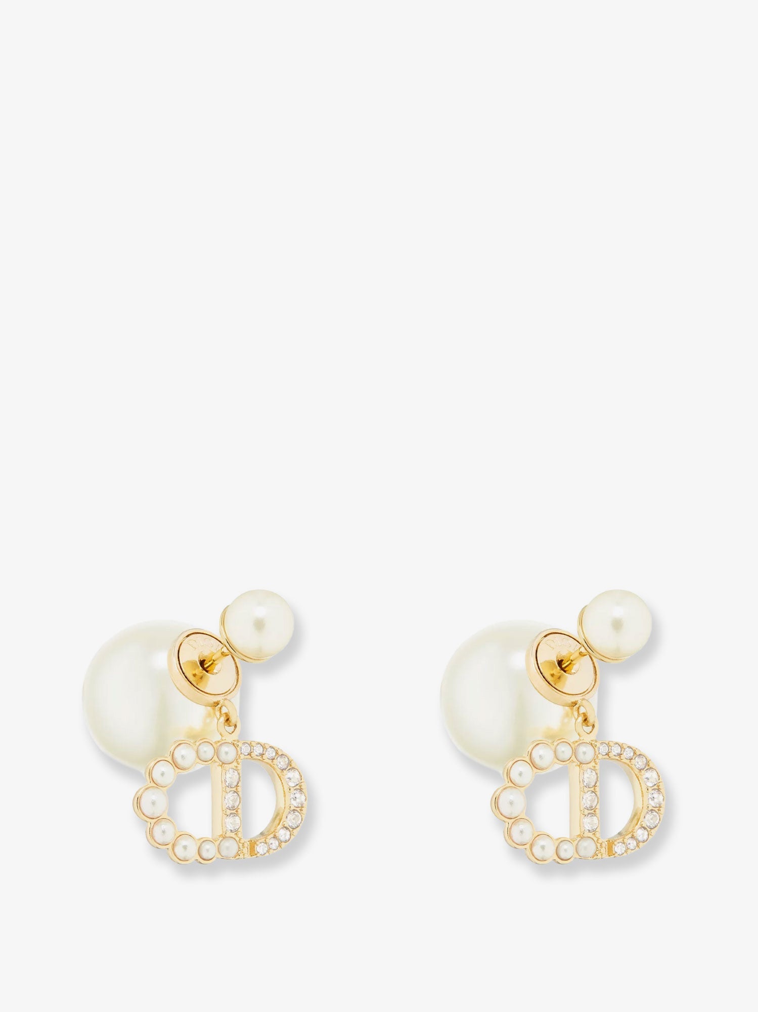 Dior Women Dior Tribales Metal Earrings With Gold Finish Metal CHRISTIAN DIOR