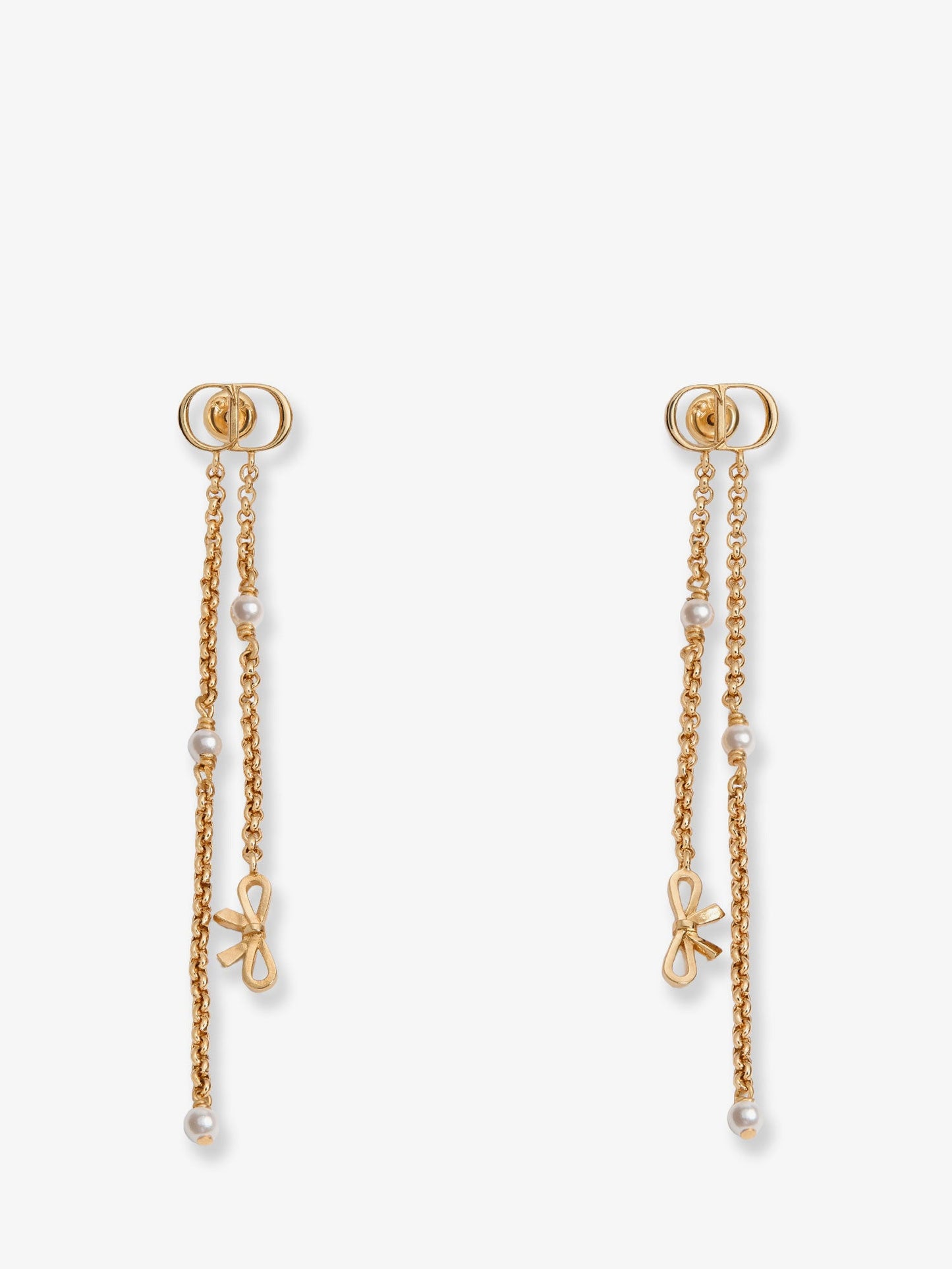 Dior Women Brass Earrings CHRISTIAN DIOR