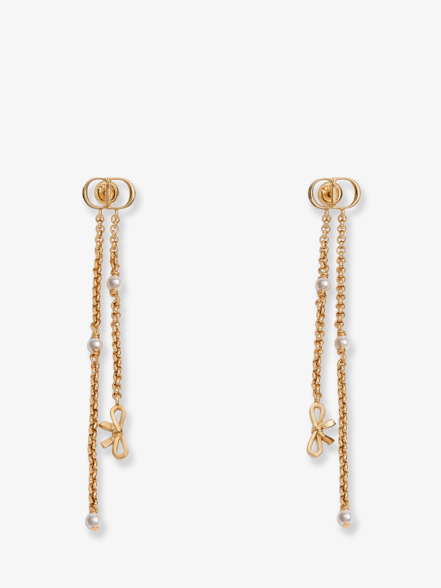 Dior Women Brass Earrings CHRISTIAN DIOR