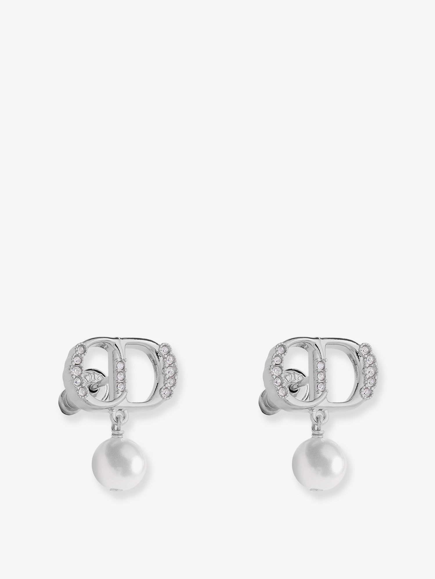 Dior Women Petit Cd Brass Earrings CHRISTIAN DIOR