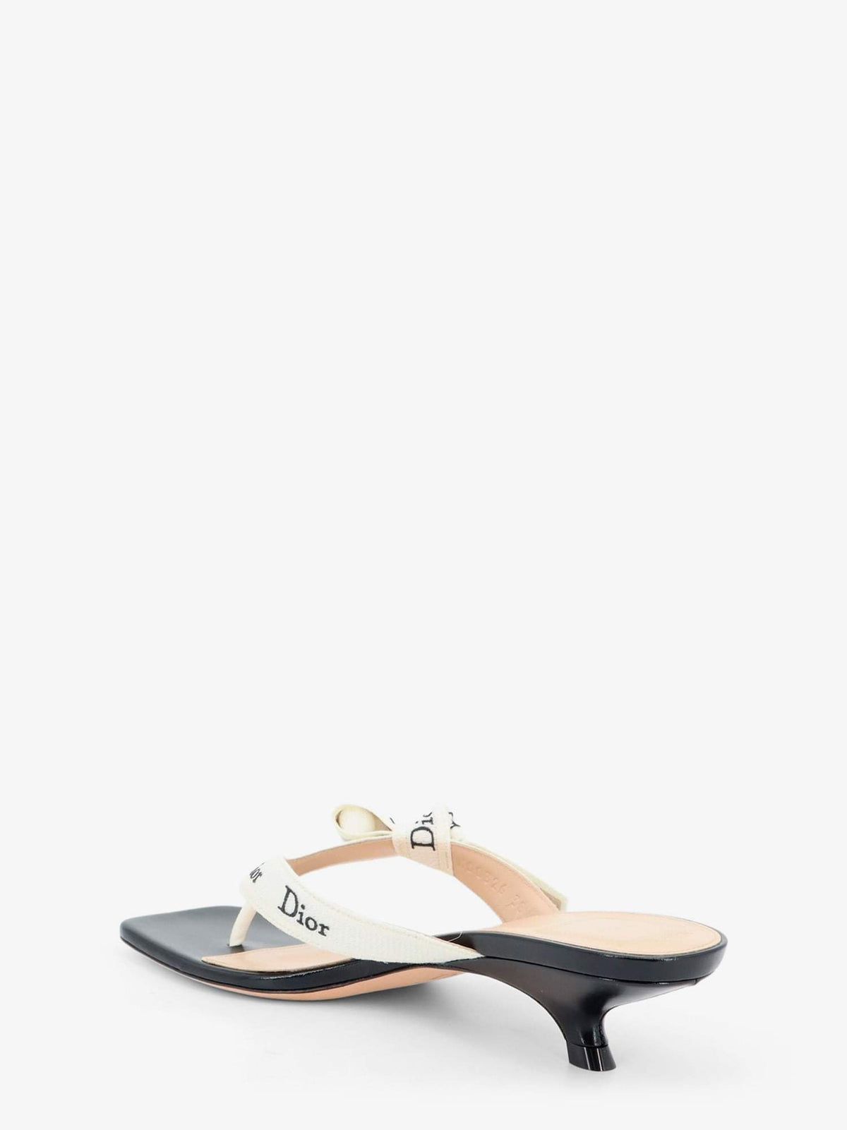 Dior Women J'adior Cotton Flip-Flops With Embroidered Logo CHRISTIAN DIOR