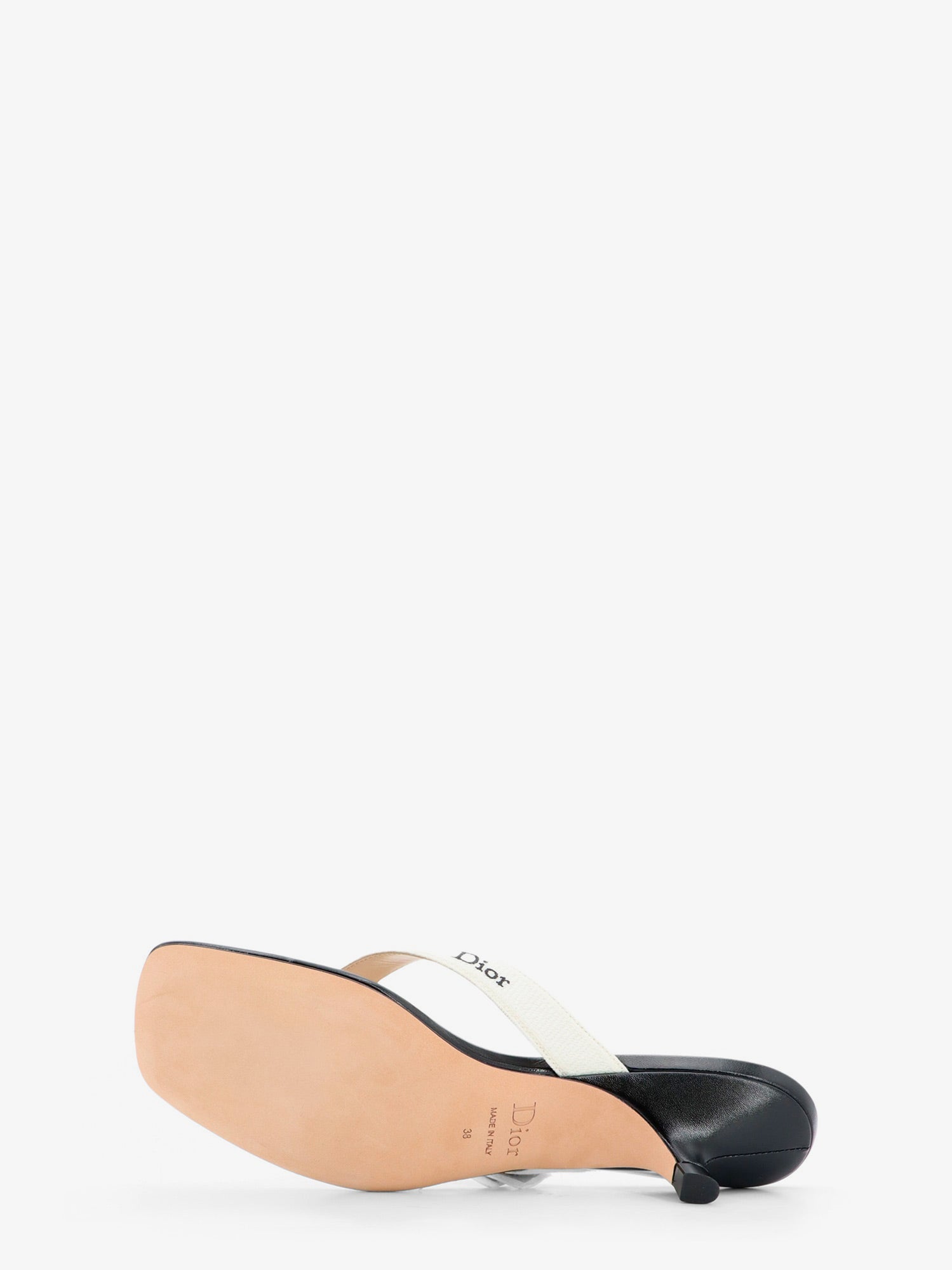 Dior Women J'adior Cotton Flip-Flops With Embroidered Logo CHRISTIAN DIOR