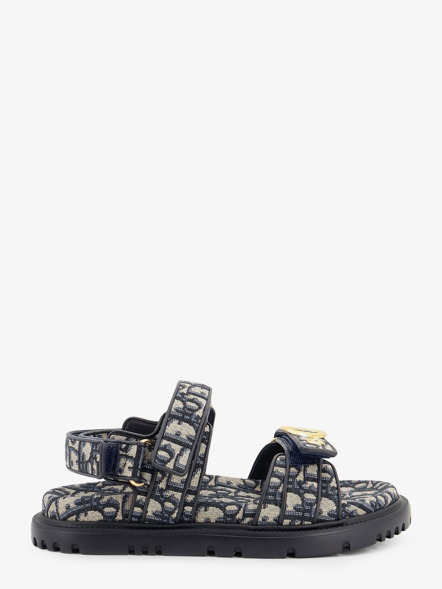 Dior Women Dior Oblique Jacquard Fabric Sandals CHRISTIAN DIOR