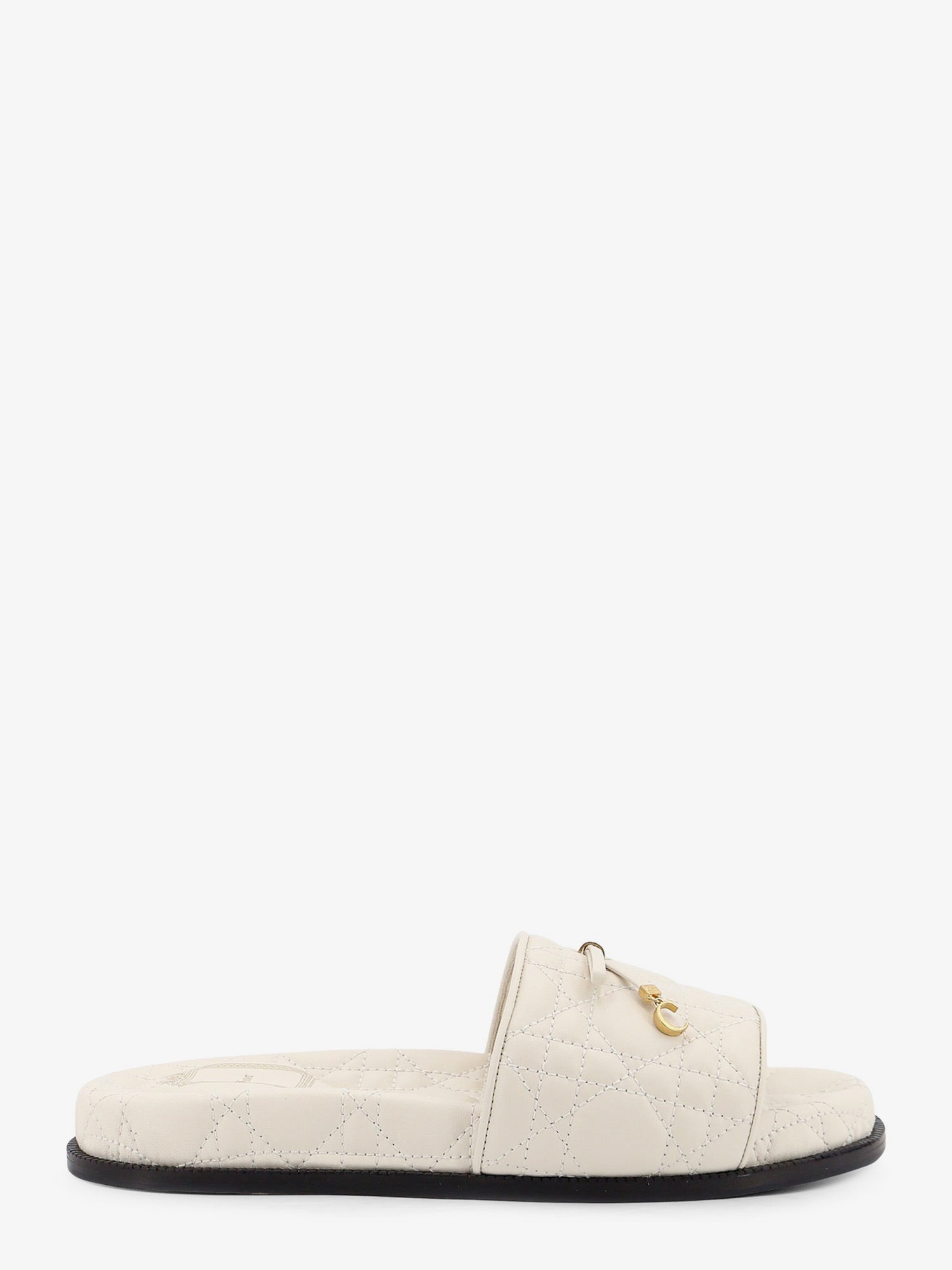 Dior Women Cannage Quilted Leather Sandals CHRISTIAN DIOR