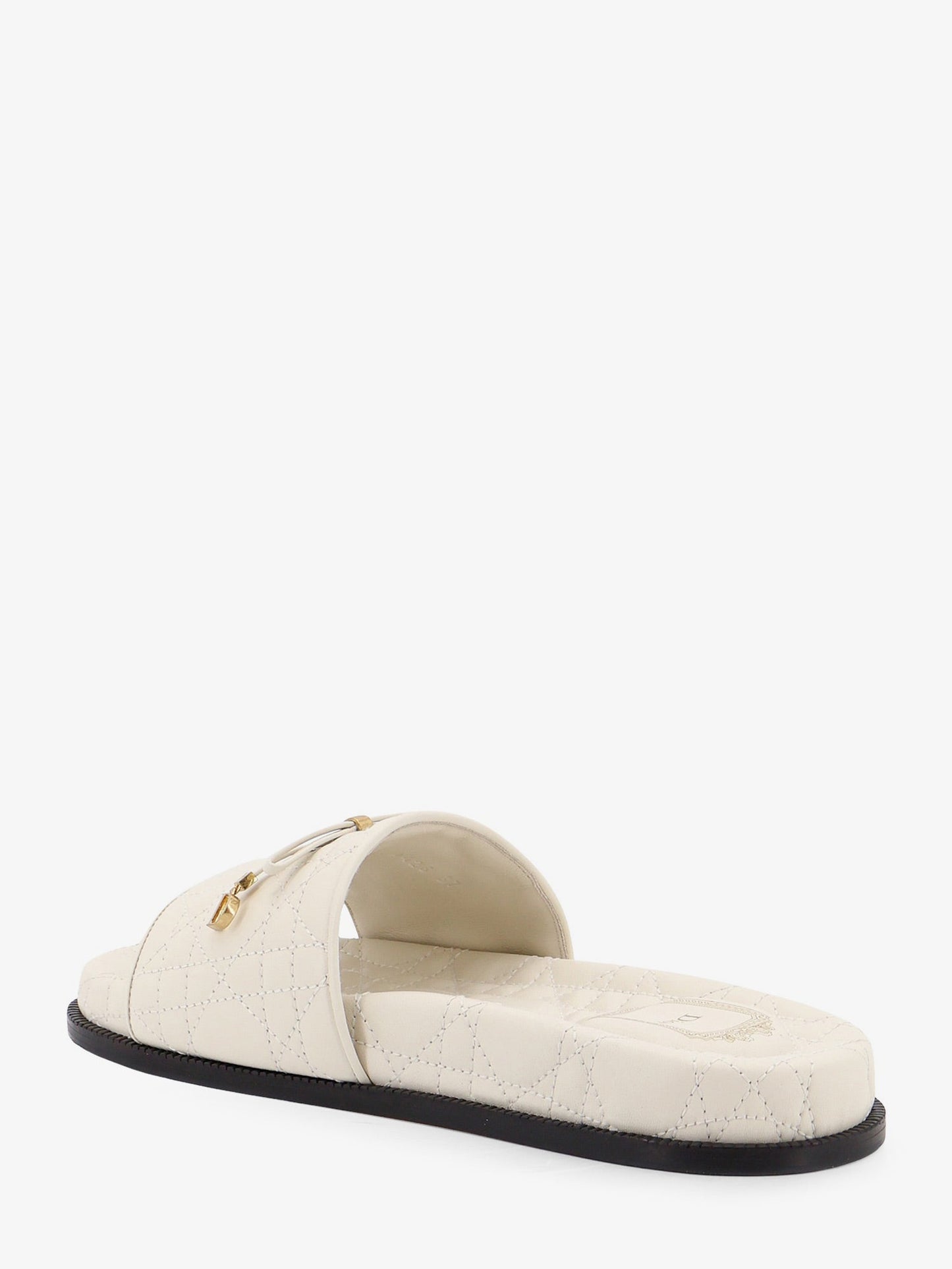 Dior Women Cannage Quilted Leather Sandals CHRISTIAN DIOR