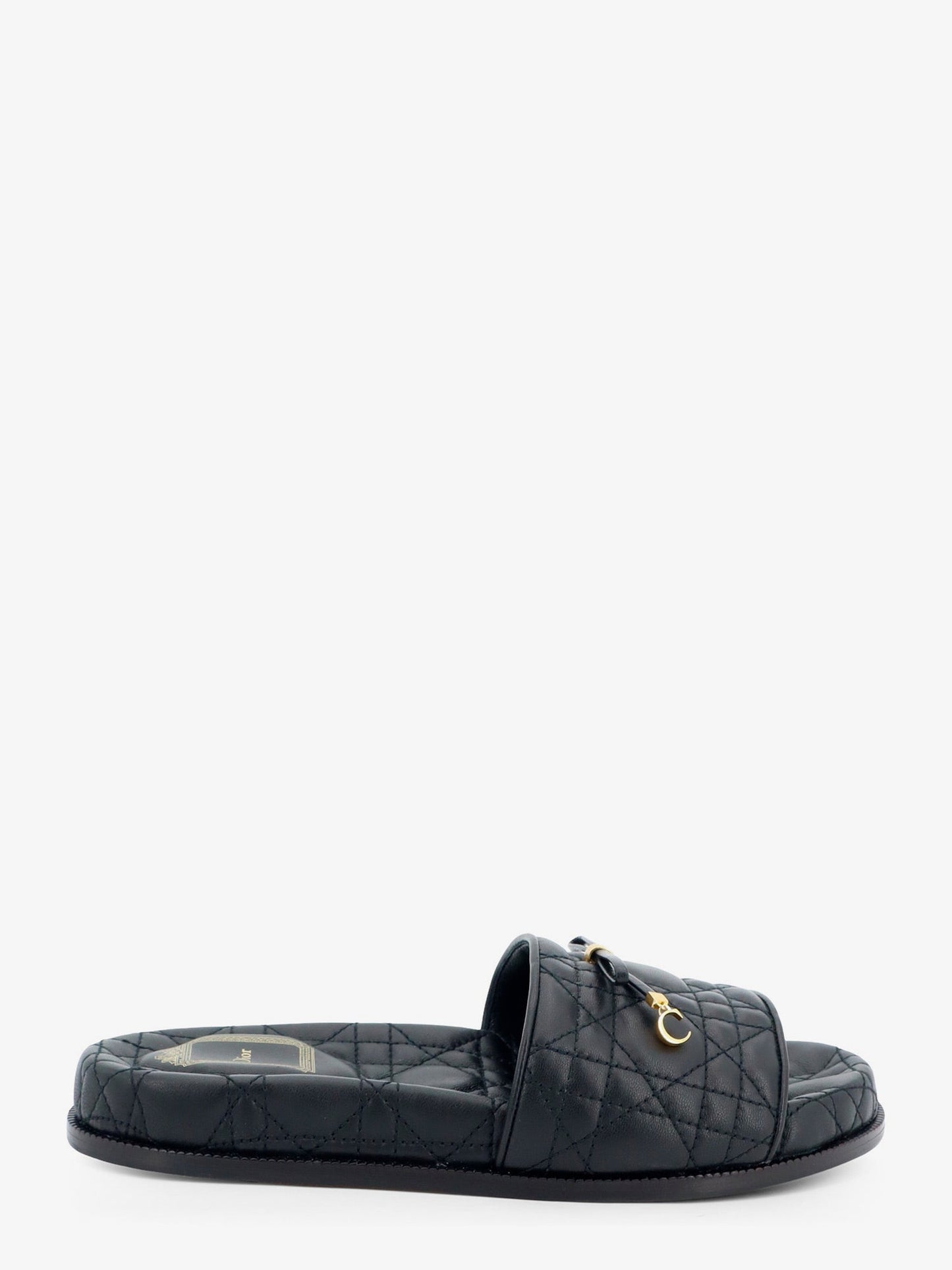 Dior Women Cannage Quilted Leather Sandals CHRISTIAN DIOR
