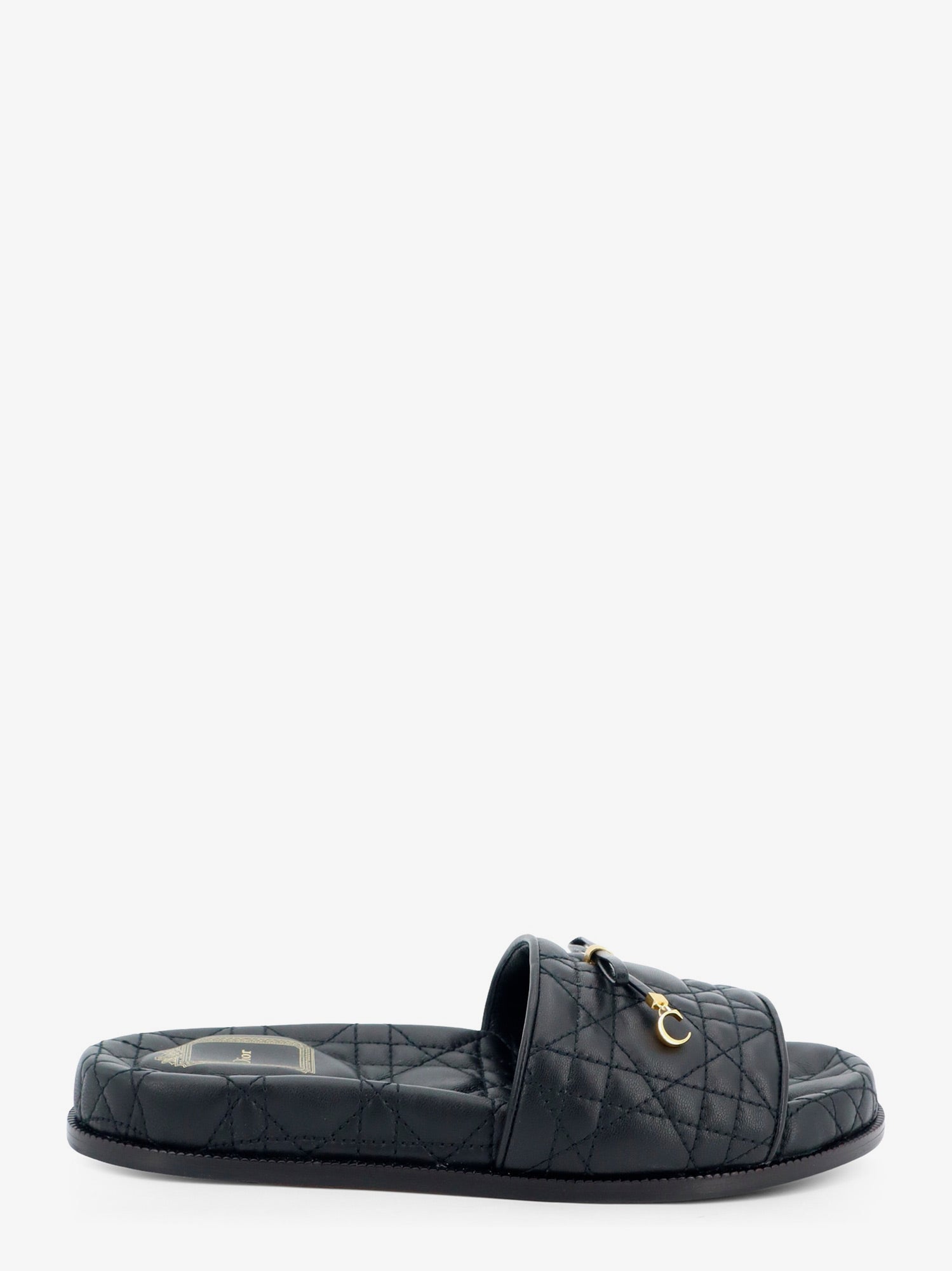 Dior Women Cannage Quilted Leather Sandals CHRISTIAN DIOR