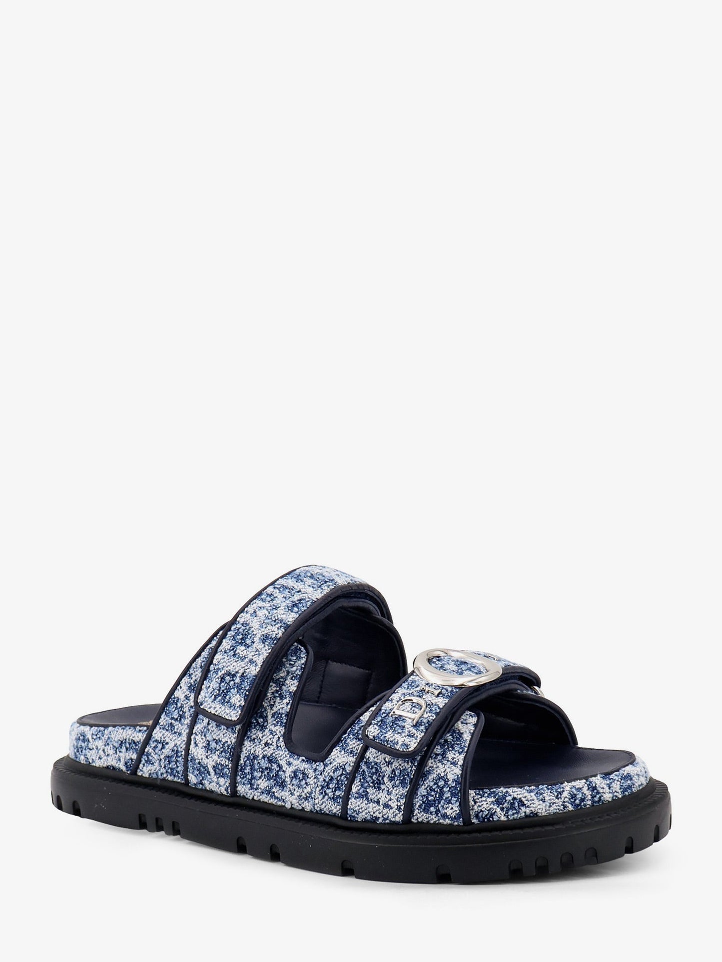 Dior Women Mydior Dioriviera Denim Sandals CHRISTIAN DIOR