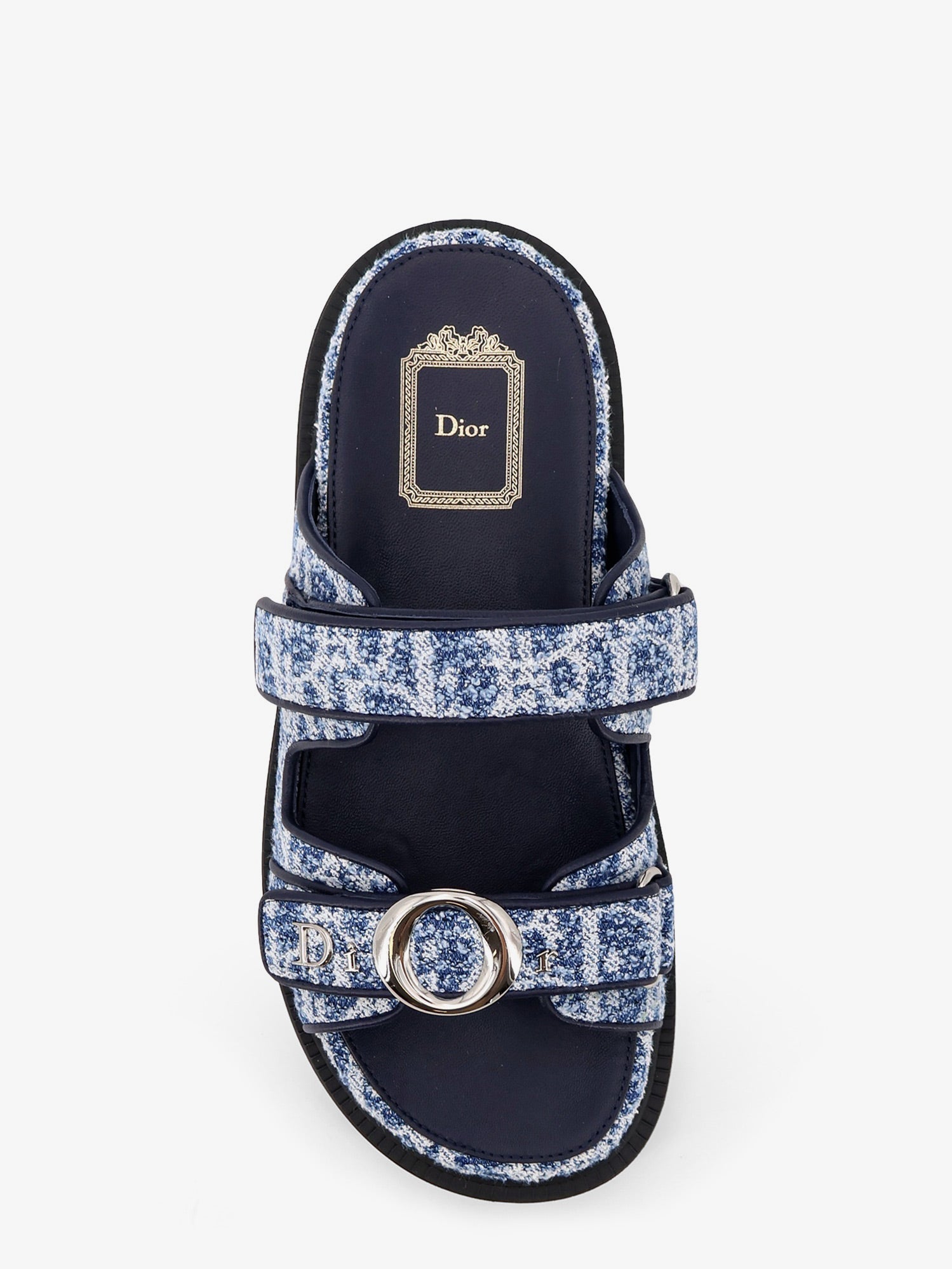 Dior Women Mydior Dioriviera Denim Sandals CHRISTIAN DIOR