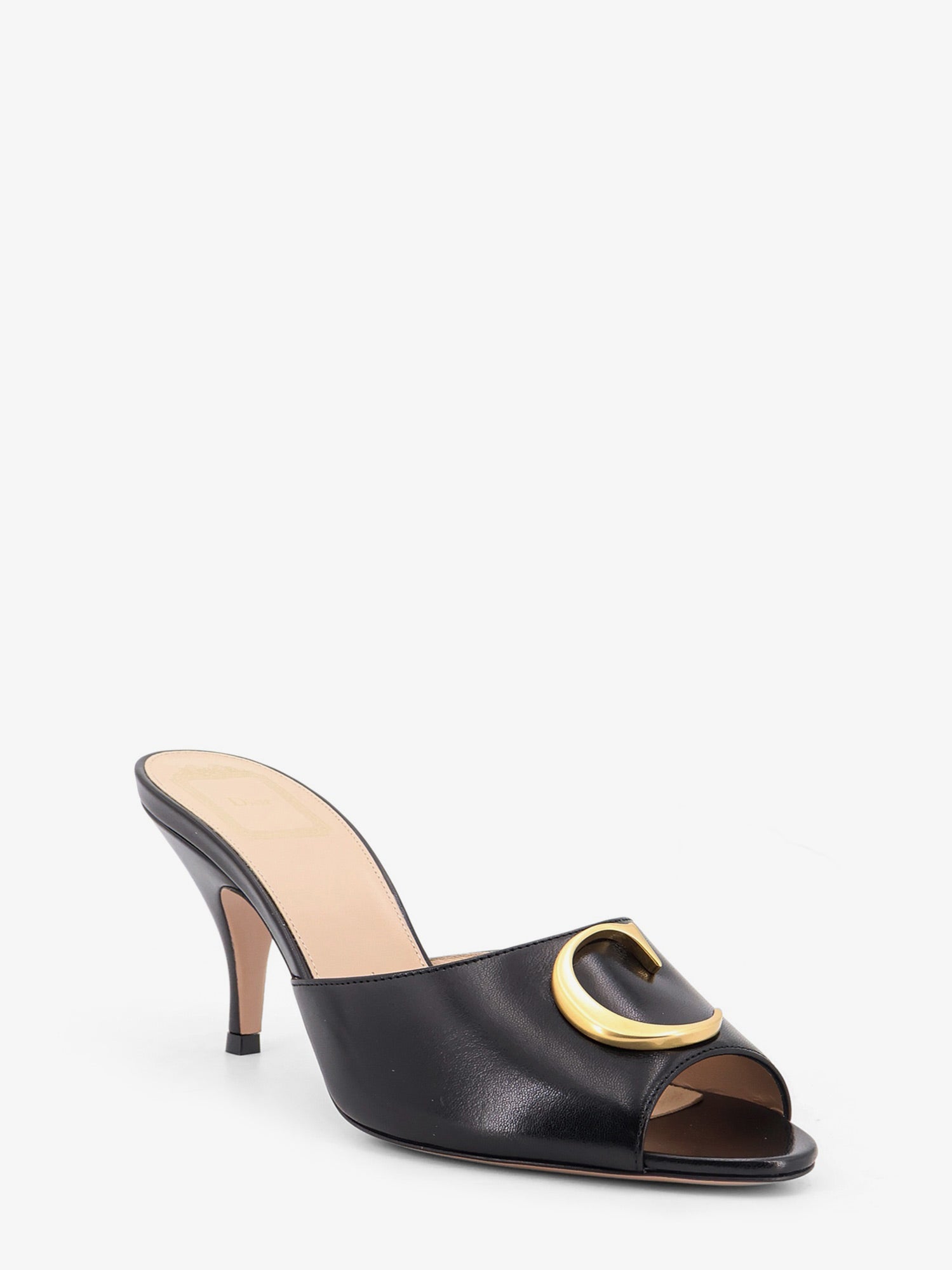Dior Women Dior Initials Leather Sandals CHRISTIAN DIOR