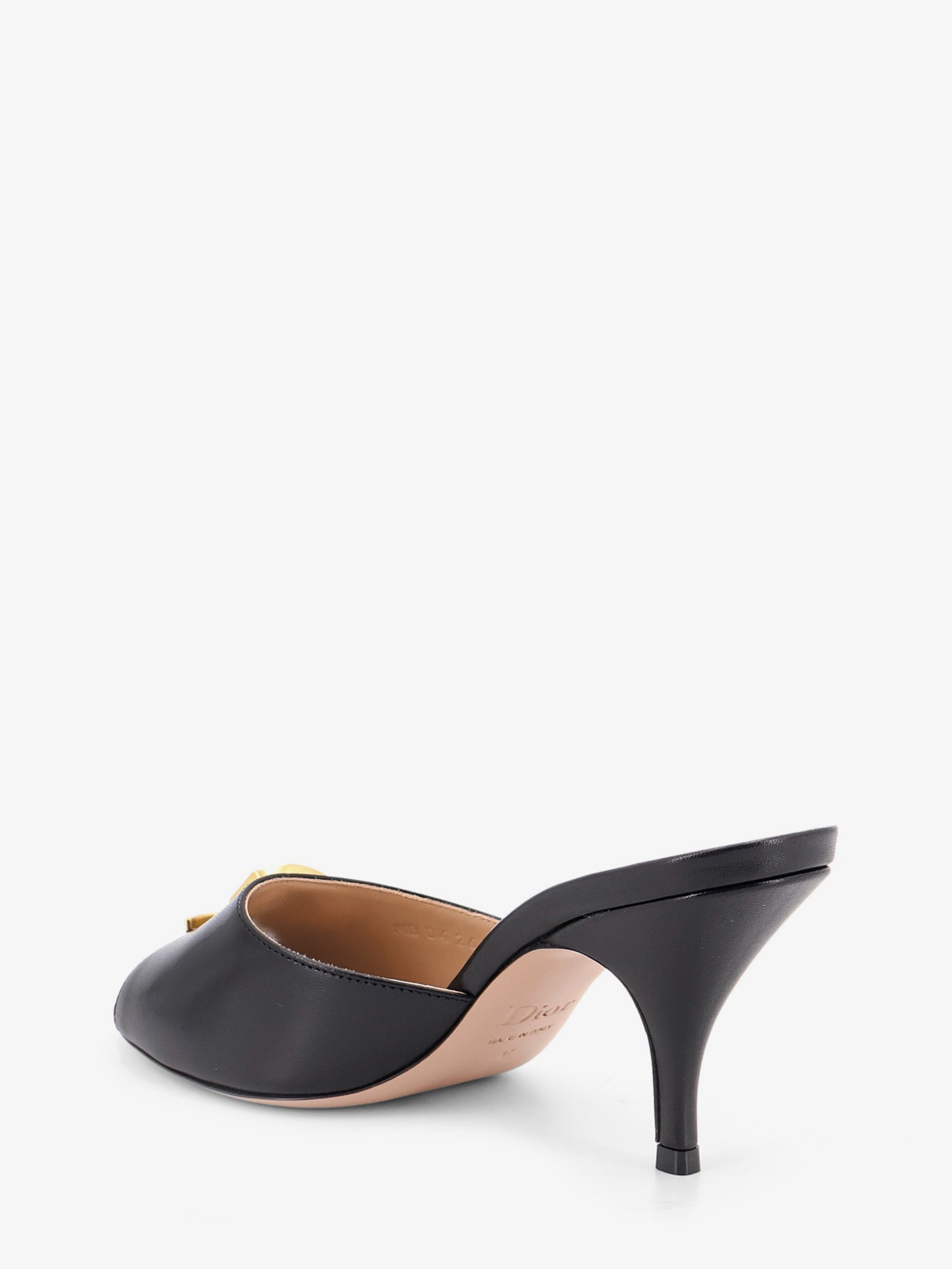Dior Women Dior Initials Leather Sandals CHRISTIAN DIOR
