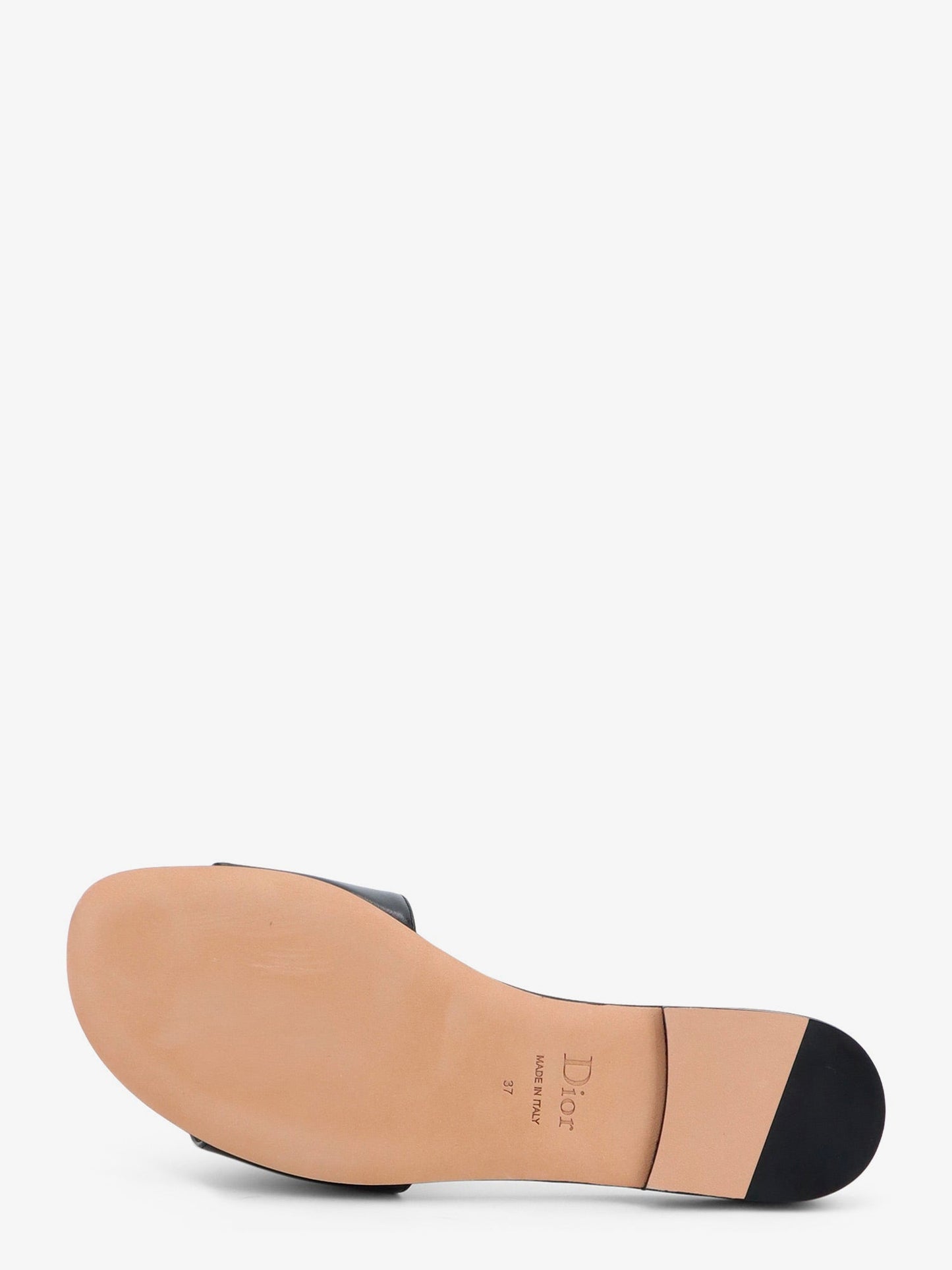 Dior Women Dior Medaillon Leather Sandals CHRISTIAN DIOR