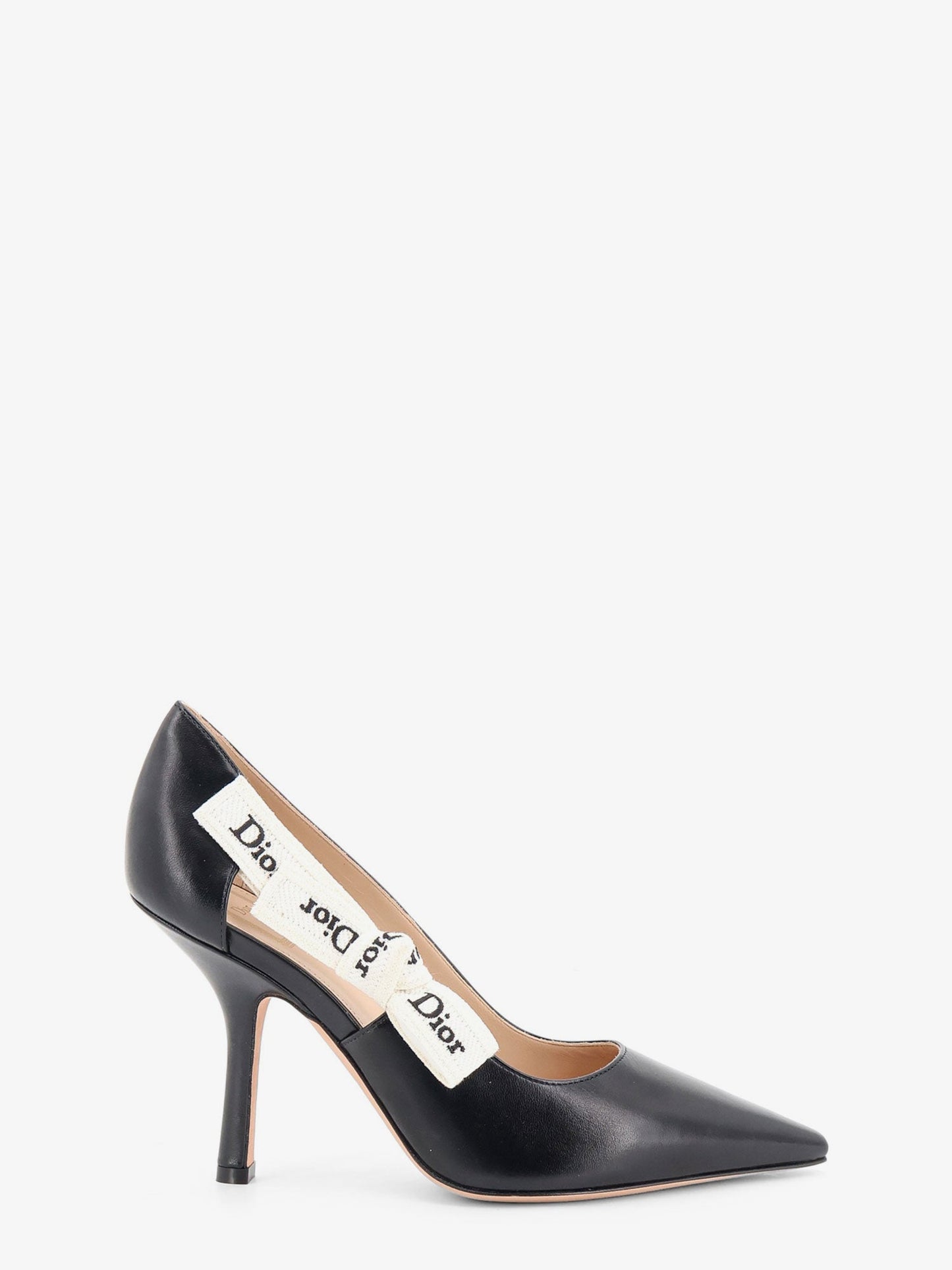 Dior Women J'adior Leather Pumps With Logo Bow Detail CHRISTIAN DIOR