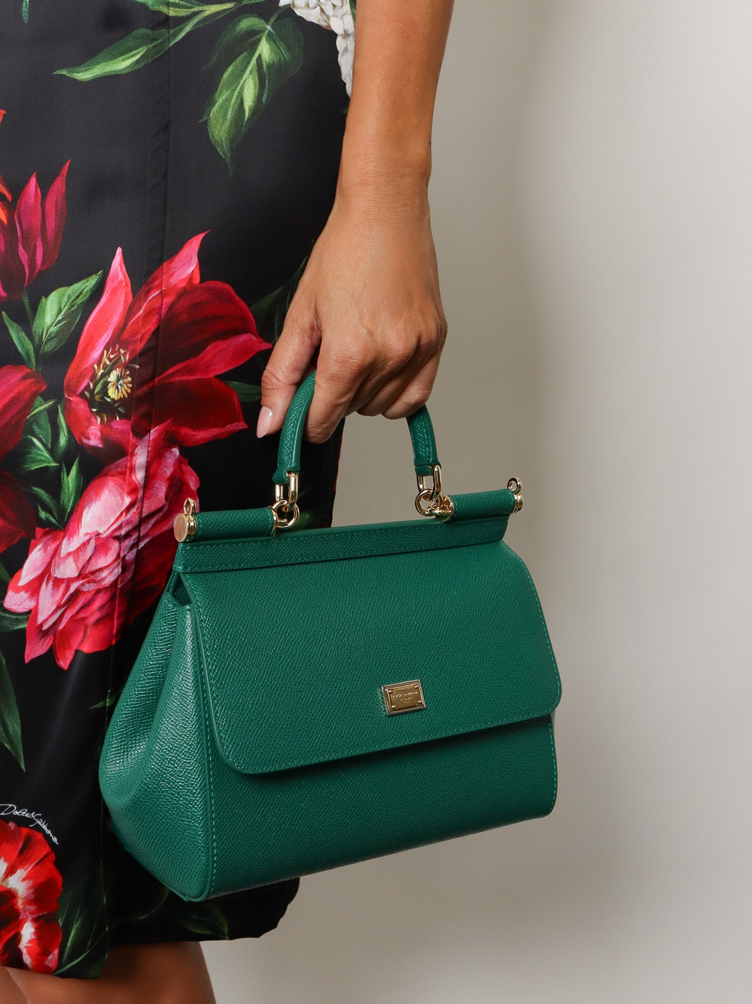 Dolce & Gabbana Women Sicily Leather Crossbody Bag DOLCE & GABBANA